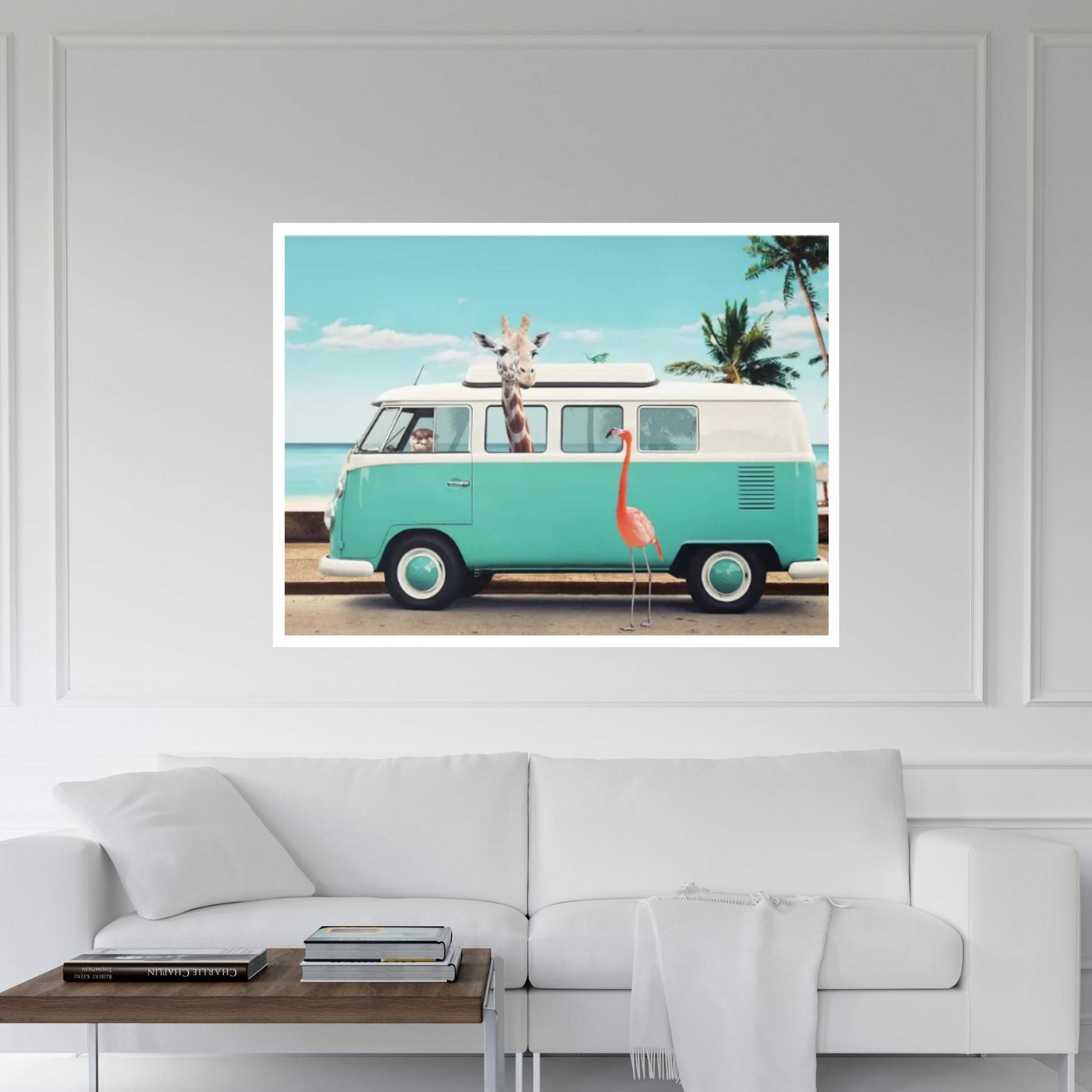 On The Road Canvas Wall Art - Y Canvas