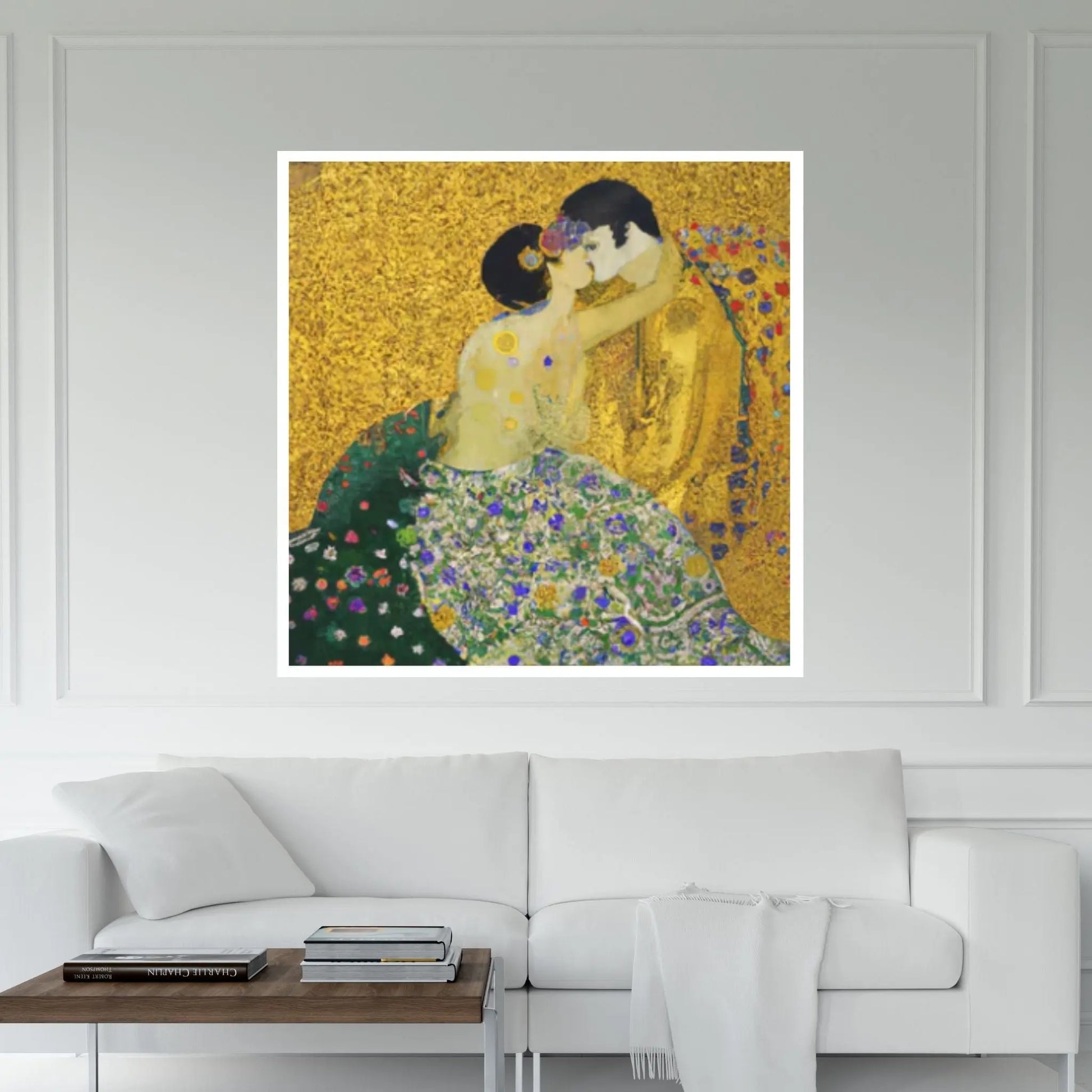 The Kiss Canvas Wall Art - Gustav Klimt, Austrian Symbolist Painter, Fine Art, Classic Art - Y Canvas