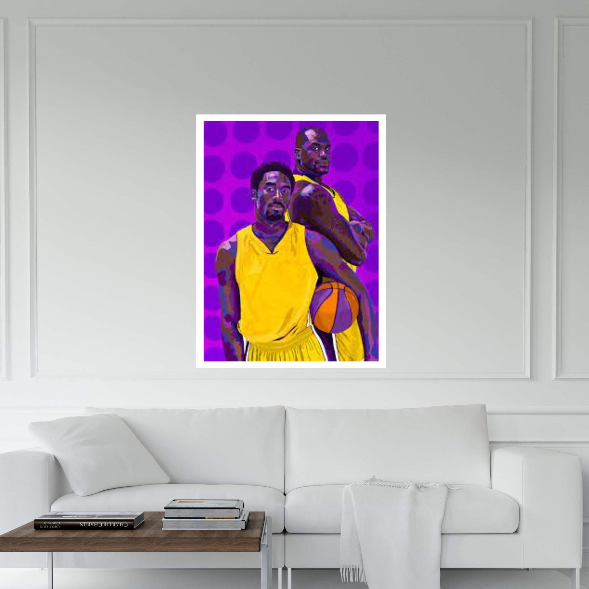 The Dynamic Duo Canvas Wall Art - Y Canvas