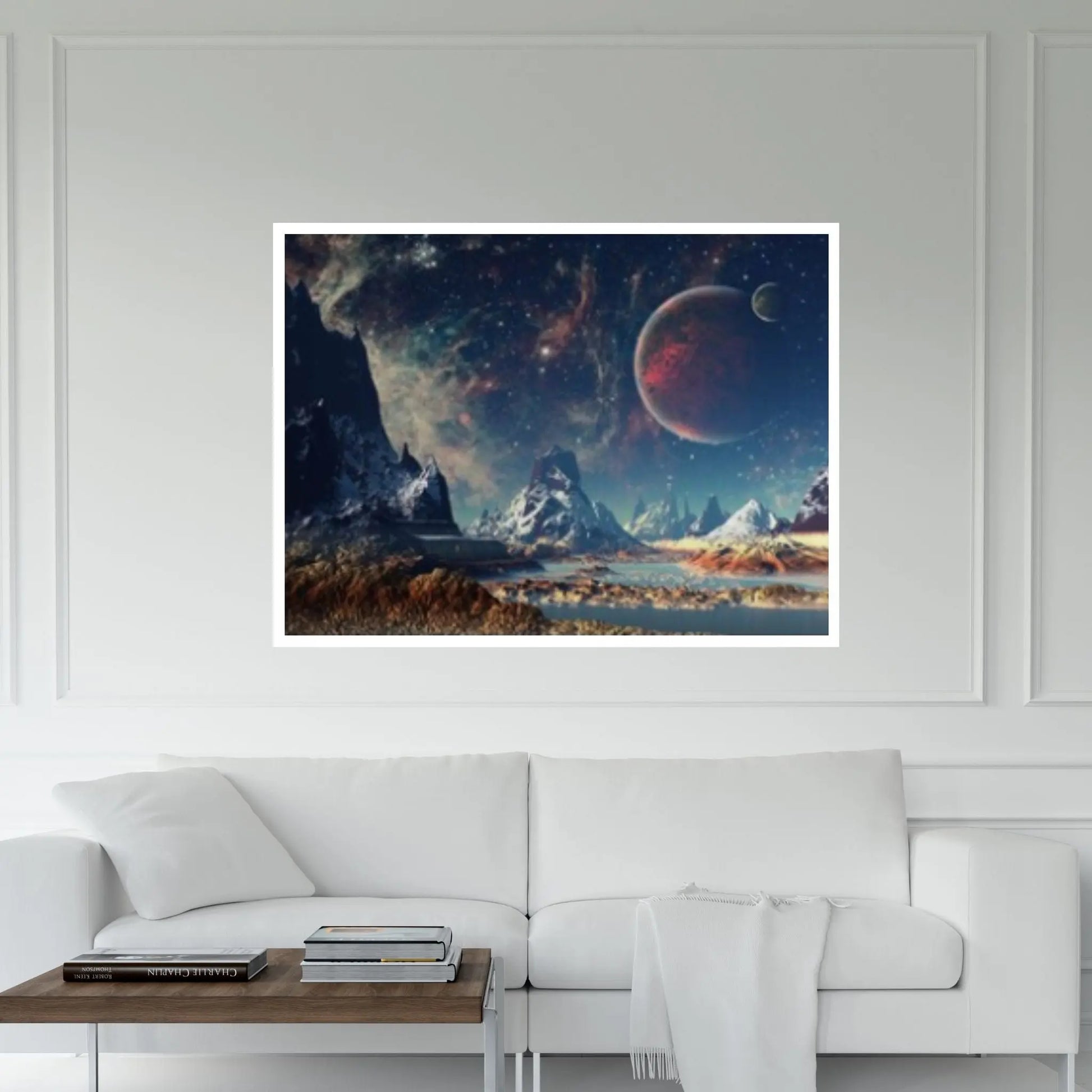 Fantasy Space Canvas Wall Art Design Wall Decor, Canvas Wall Art - Y Canvas