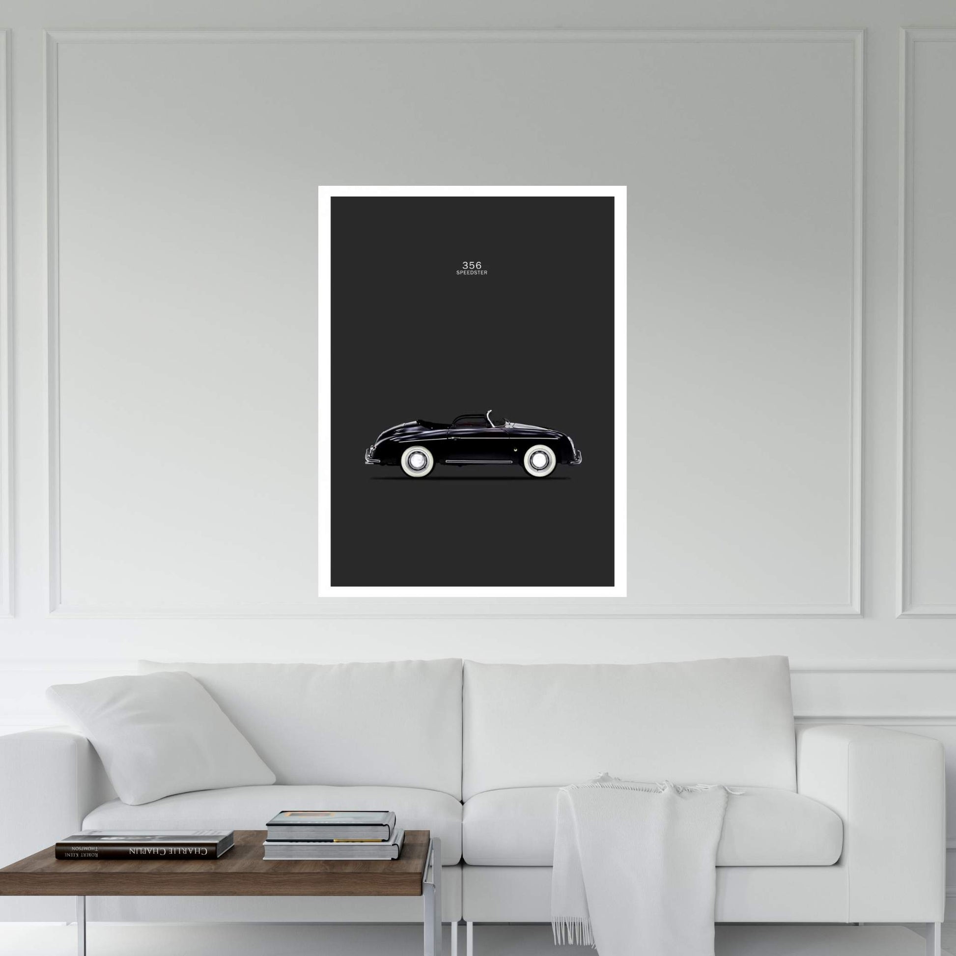 Porsche 356 Speedster Canvas Wall Art - Y Canvas