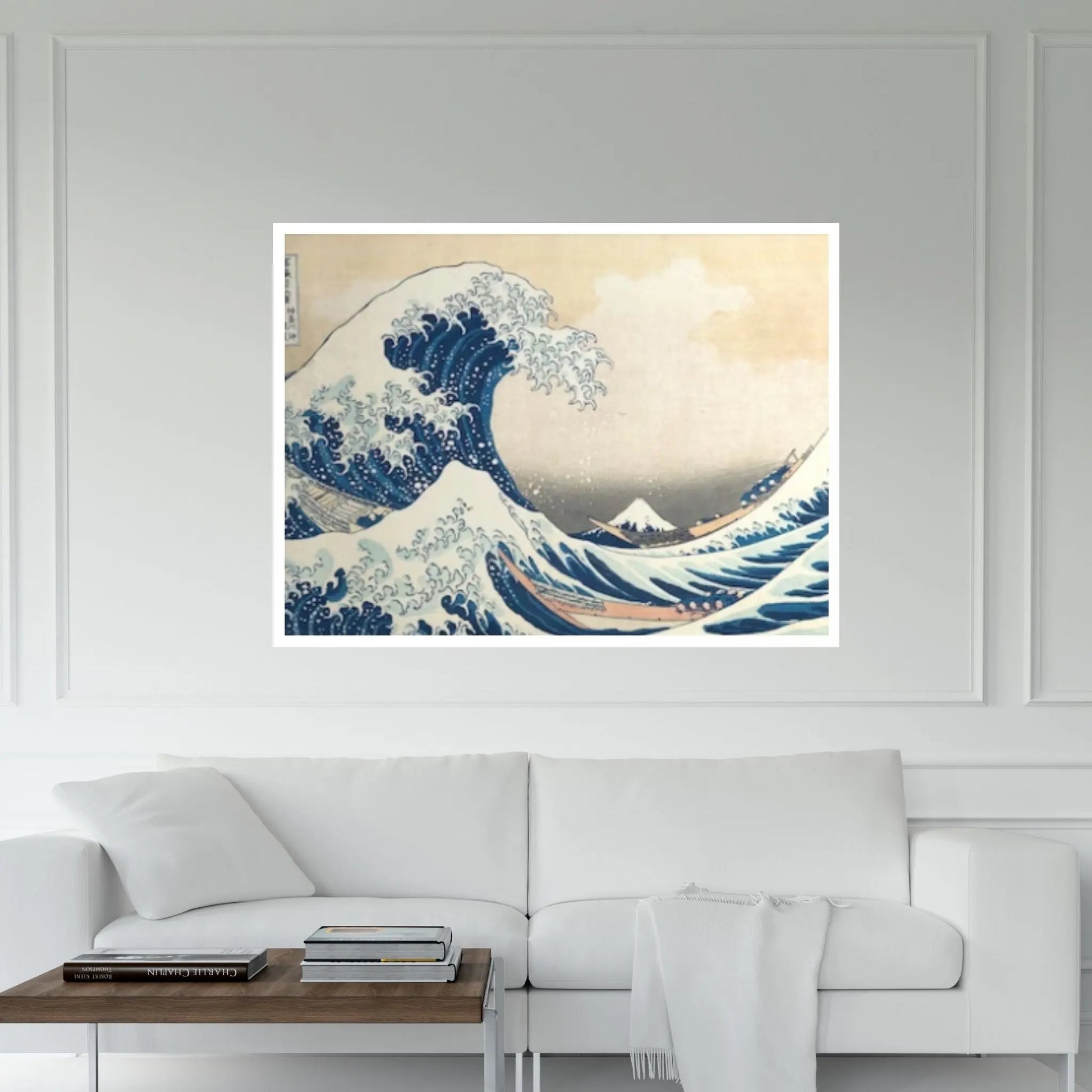 The Great Wave, Wall Tapestry, Off Kanagawa, Wave off Kanagawa, Hokusai Canvas Wall Art Poster - Y Canvas