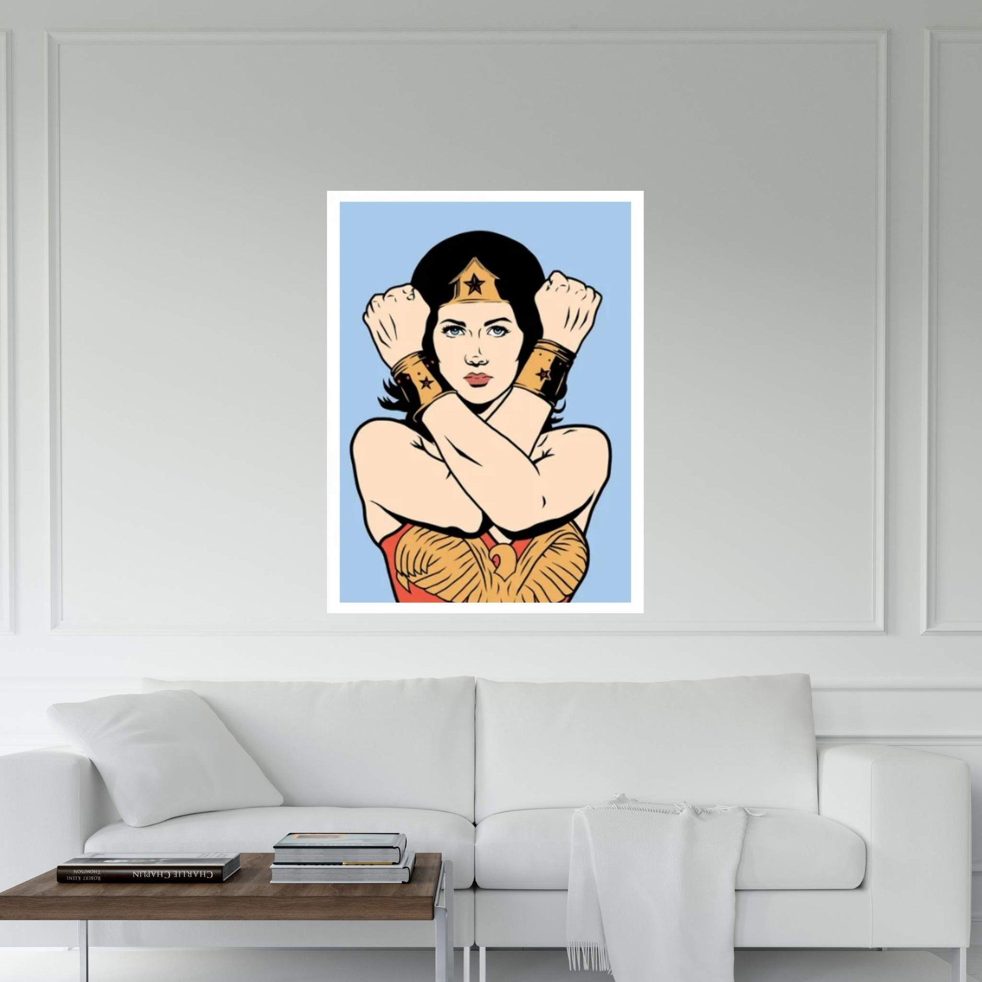 Wonder Woman Canvas Wall Art - Y Canvas