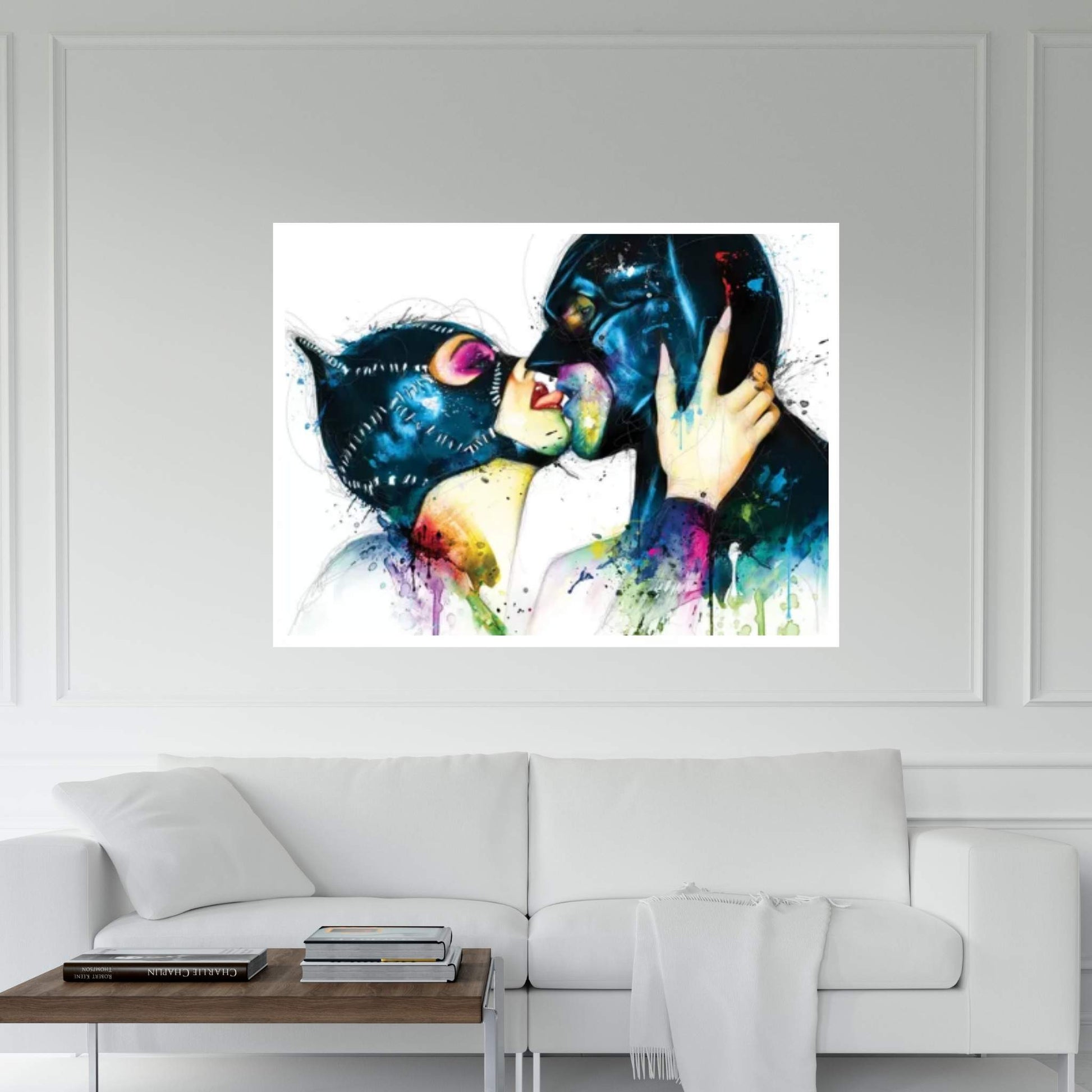 Love In Gotham Canvas Wall Art - Y Canvas