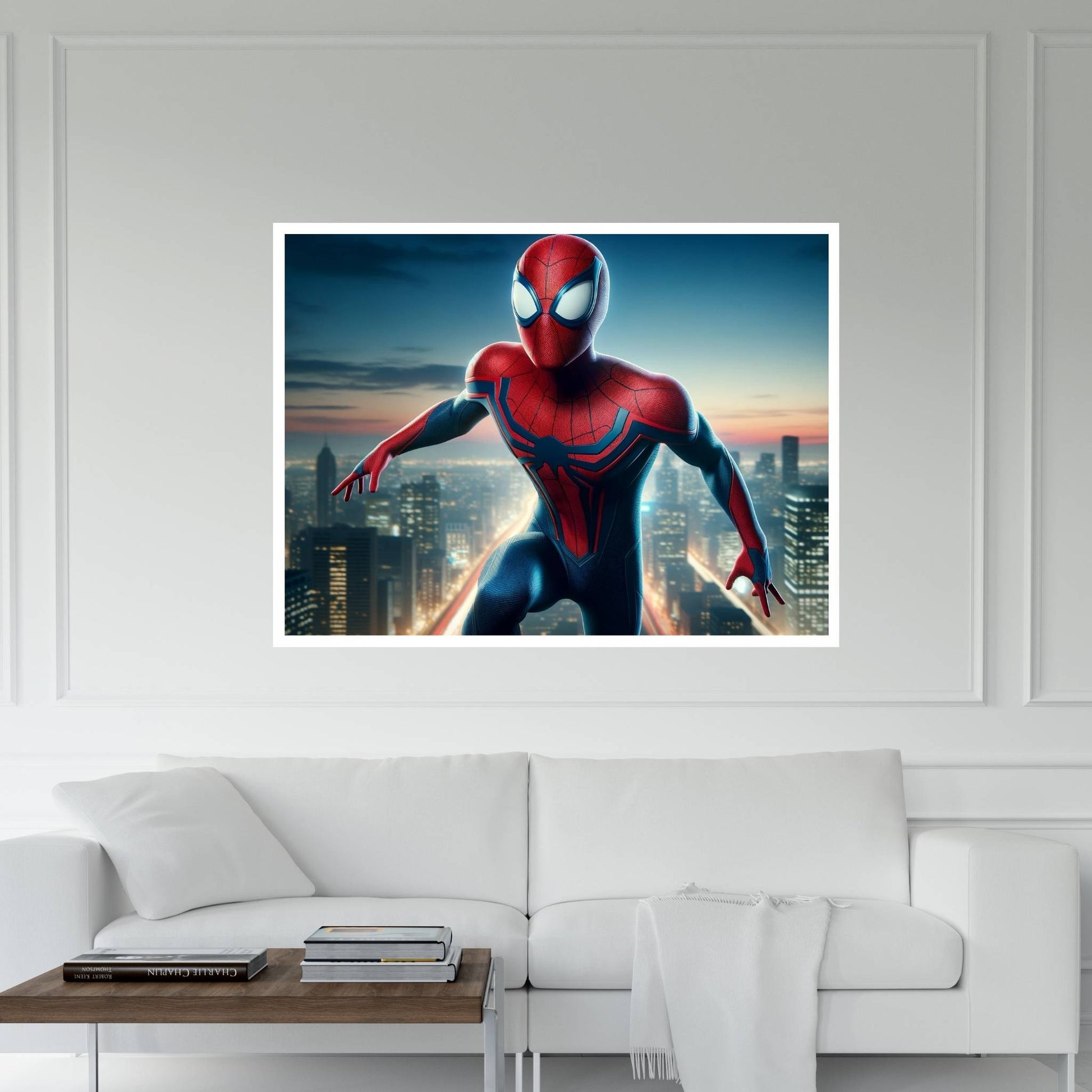 Spiderman Canvas Wall Art - Y Canvas