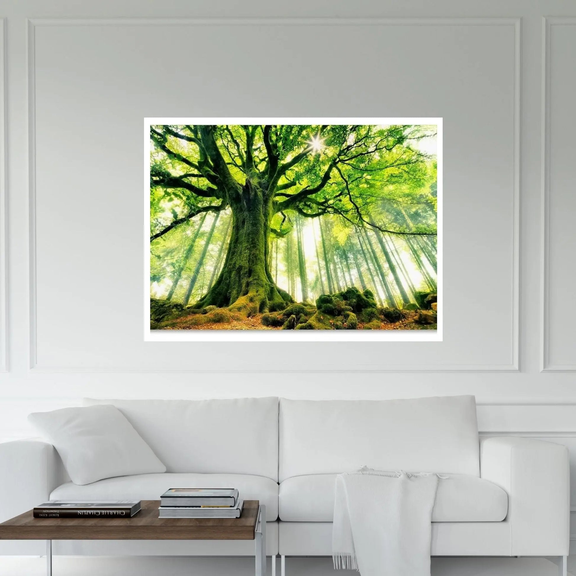 Ponthus' Beech Canvas Wall Art - Y Canvas