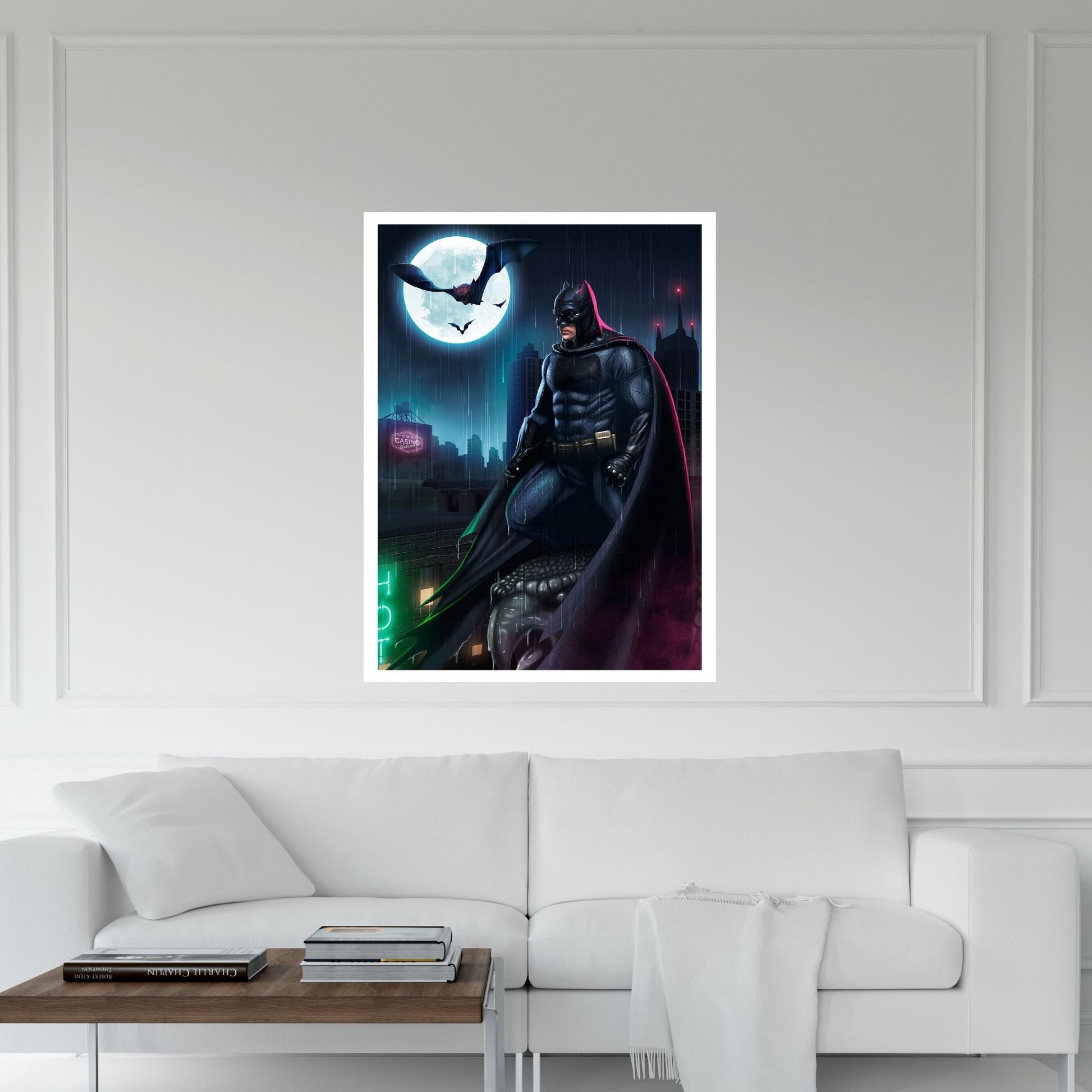 Batman Canvas Wall Art - Y Canvas