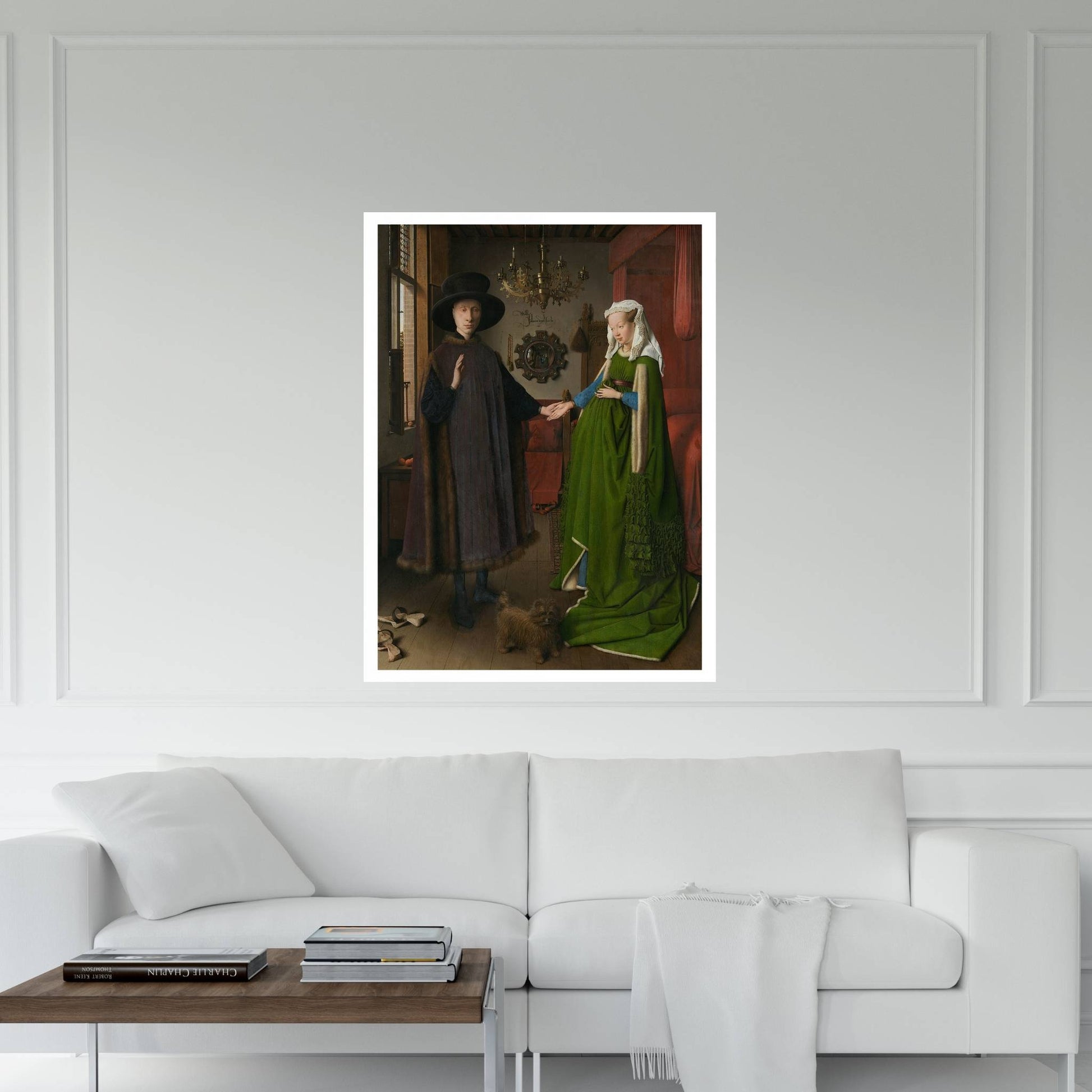 The Arnolfini Portrait Canvas Wall Art - Y Canvas