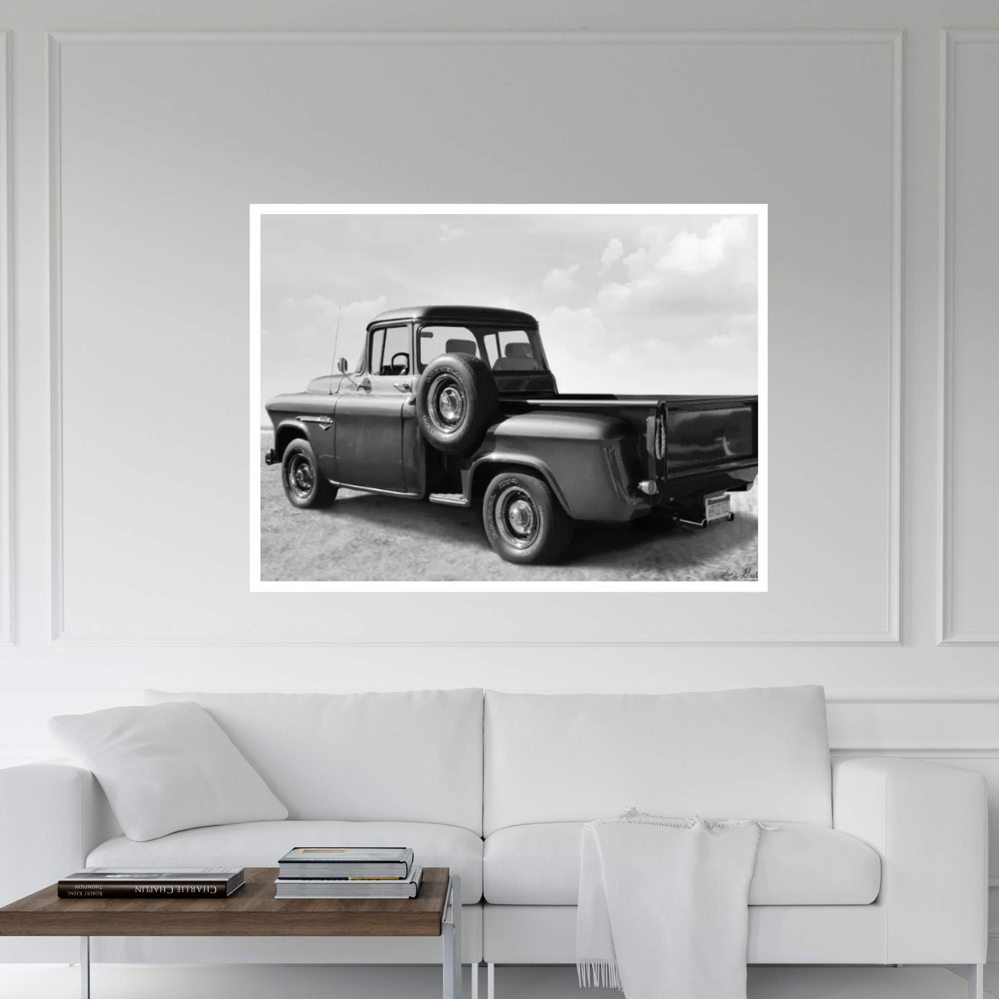 Chevy Truck Canvas Wall Art - Y Canvas