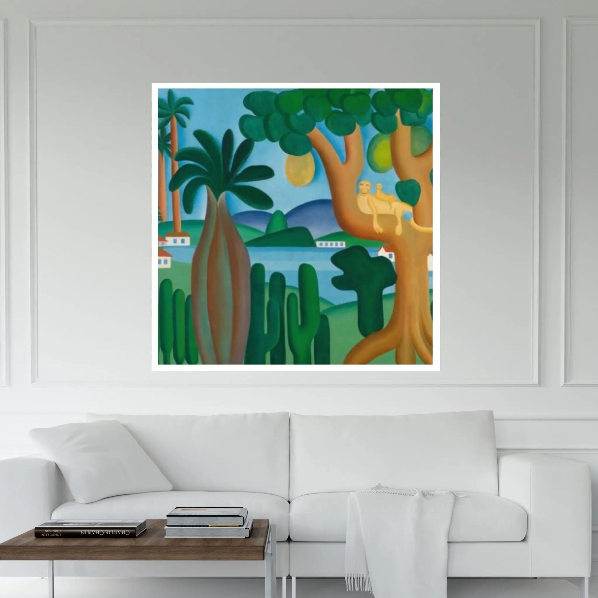 Tarsila do Amaral ''the lake,''print Giclée print Canvas Wall Art Poster - Y Canvas