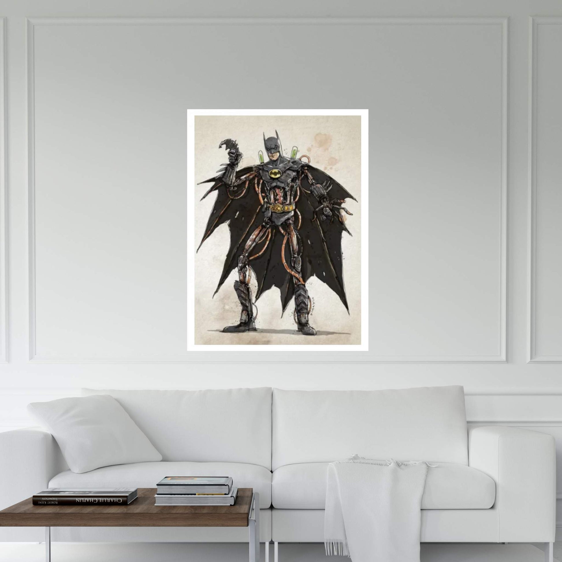 Rusty Batman '89 Canvas Wall Art - Y Canvas