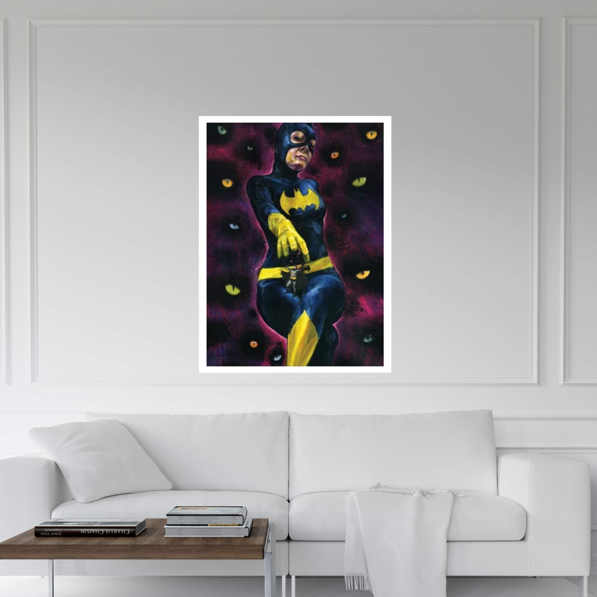 Bat Nip Canvas Wall Art - Y Canvas