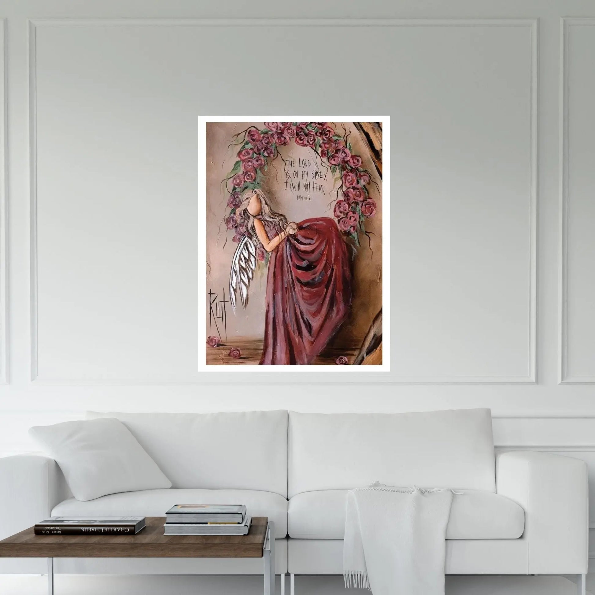 The Lord Is On My Side Canvas Wall Art - Y Canvas