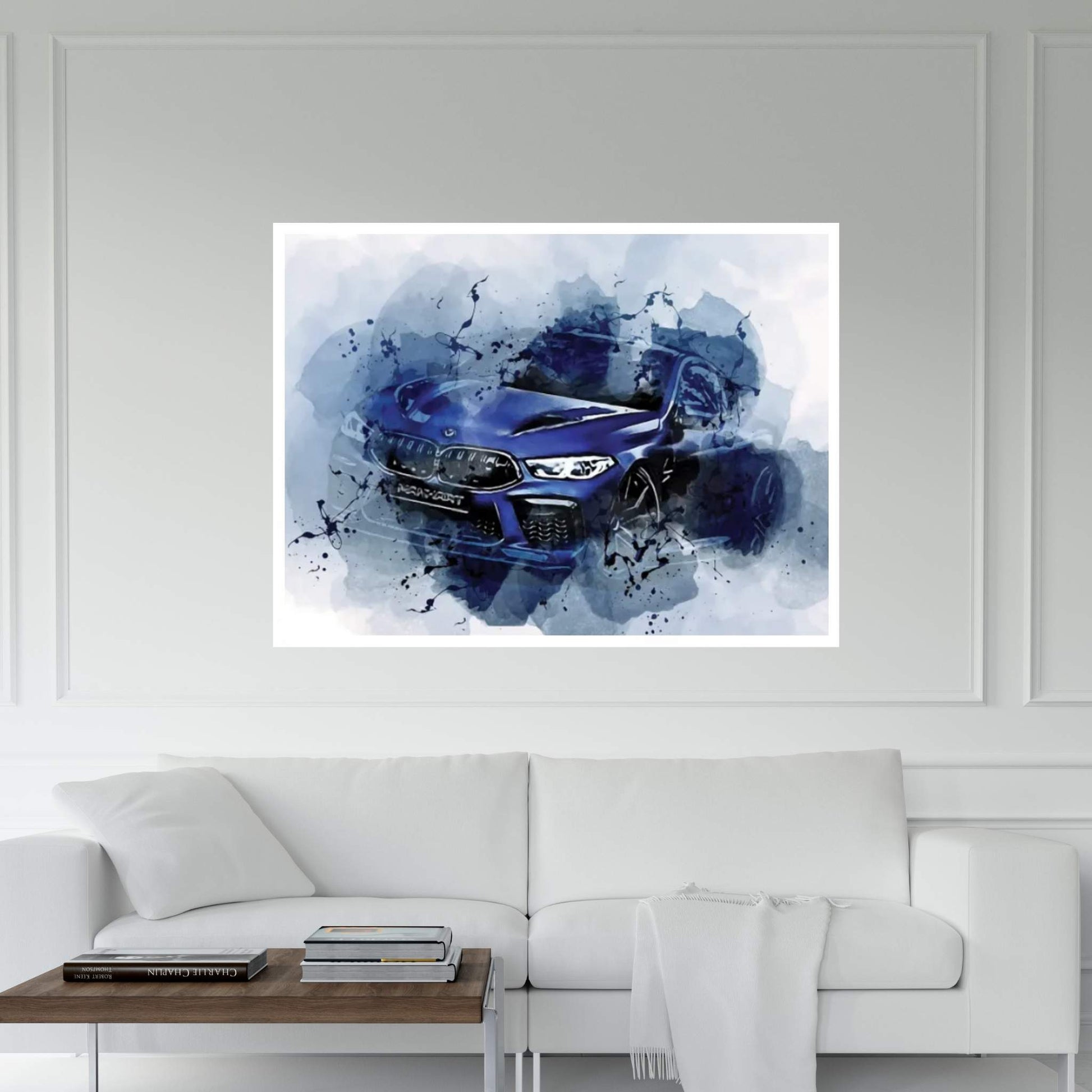 Manhart MH8 800 2022 Cars F92 Canvas Wall Art - Y Canvas