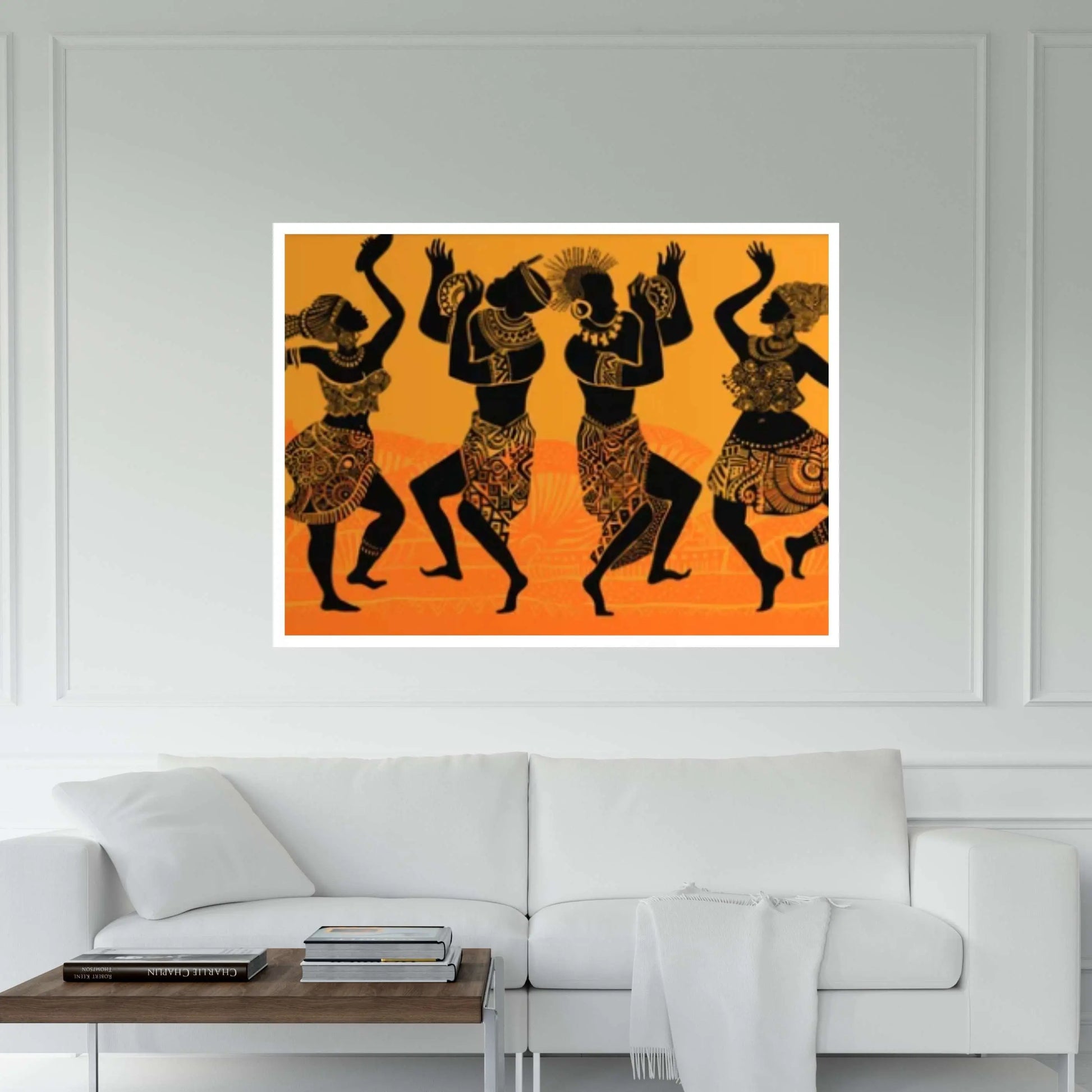 African Dancers Print, African Wall Art, Ethnic Wall Art, African Women Canvas, African Woman Canvas - Y Canvas