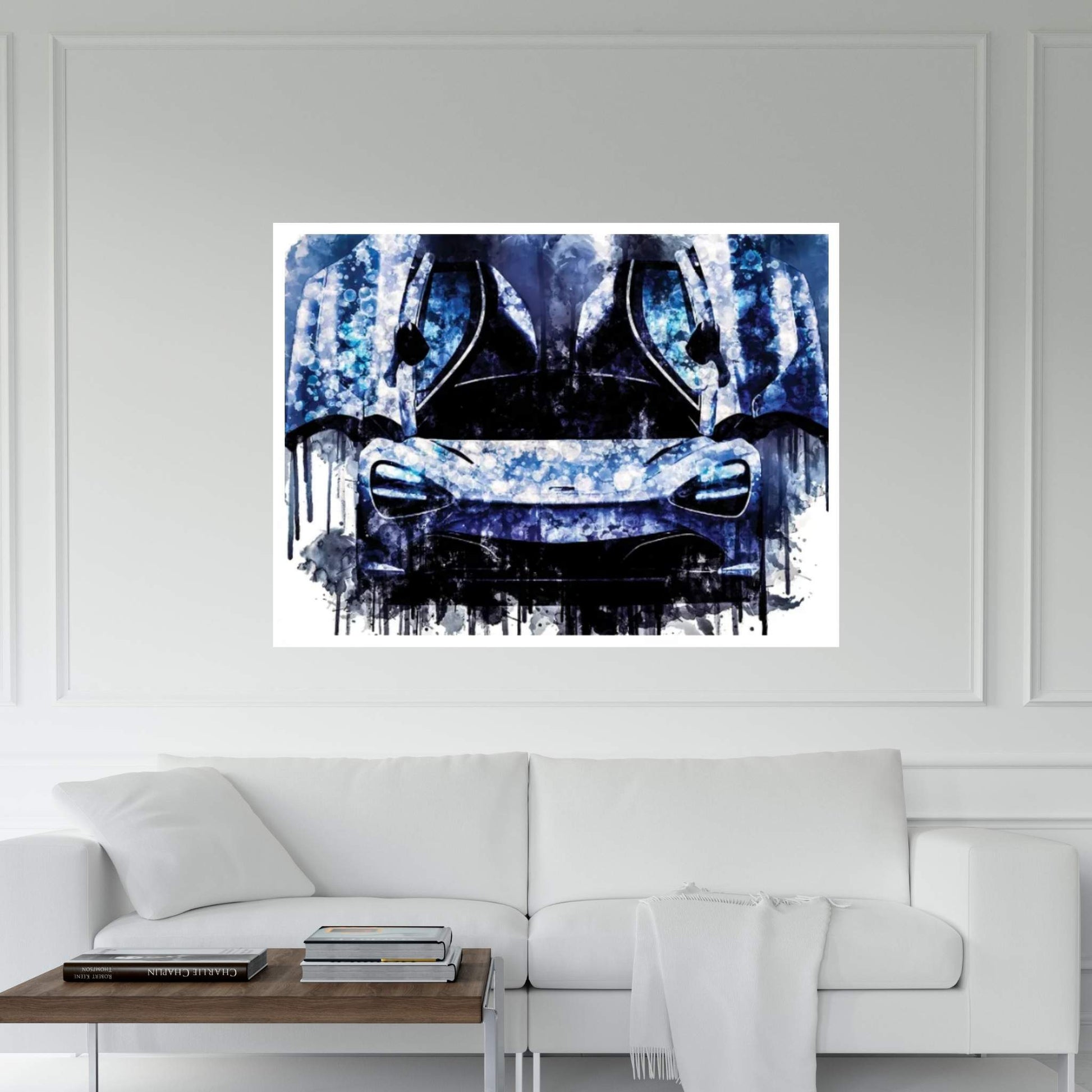 2017 McLaren 720s Coupe Canvas Wall Art - Y Canvas