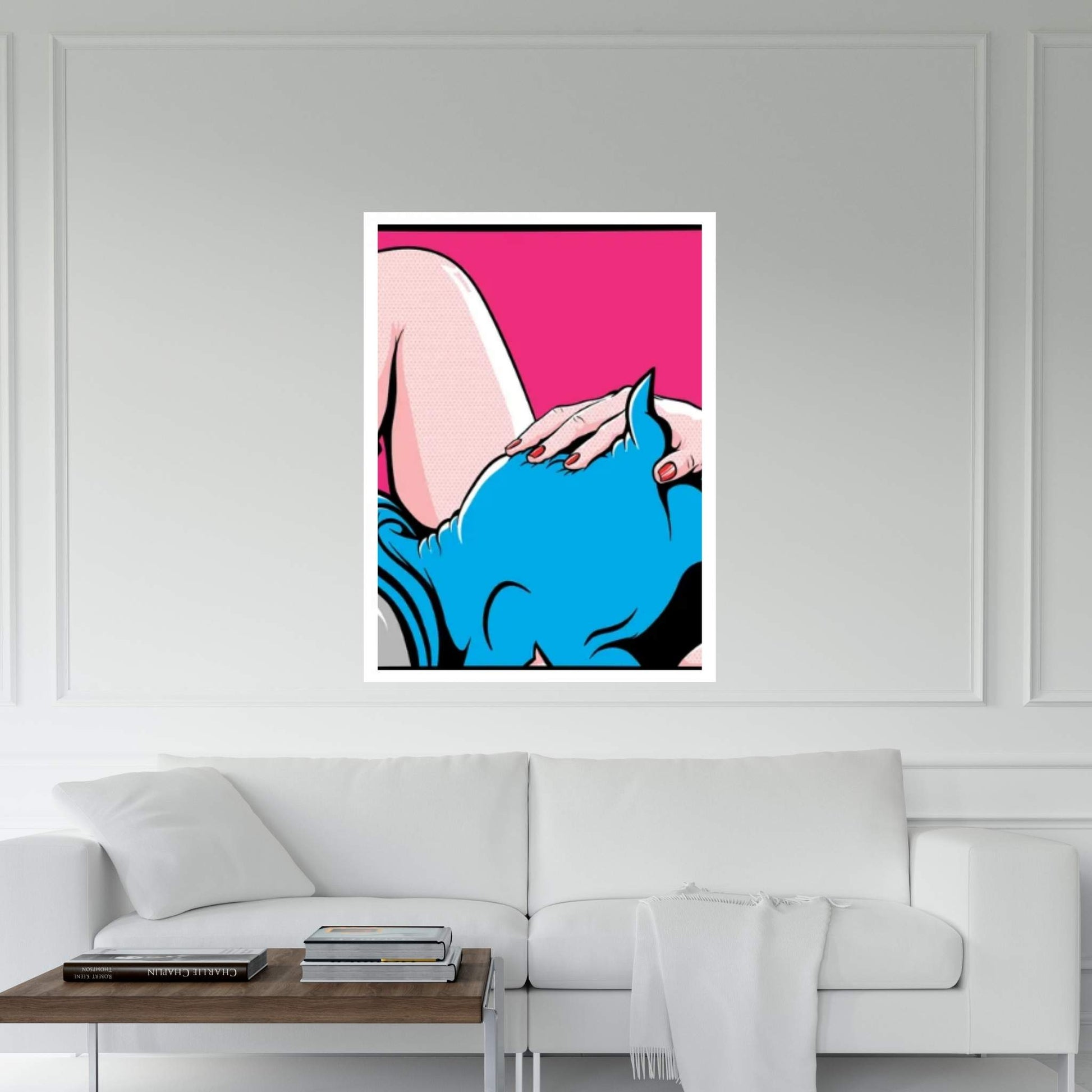 Heroes Love VIII Canvas Wall Art - Y Canvas