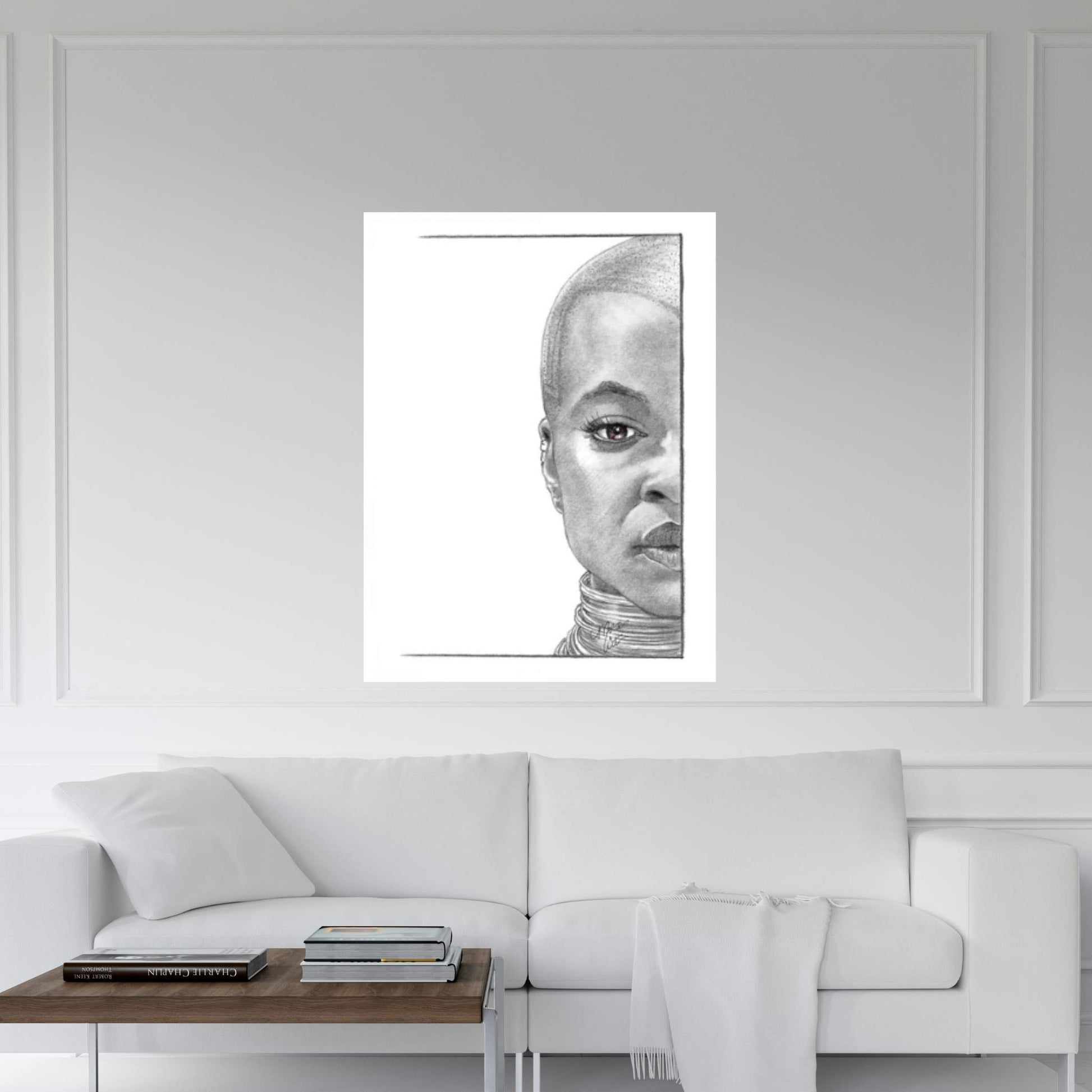 Okoye Canvas Wall Art - Y Canvas