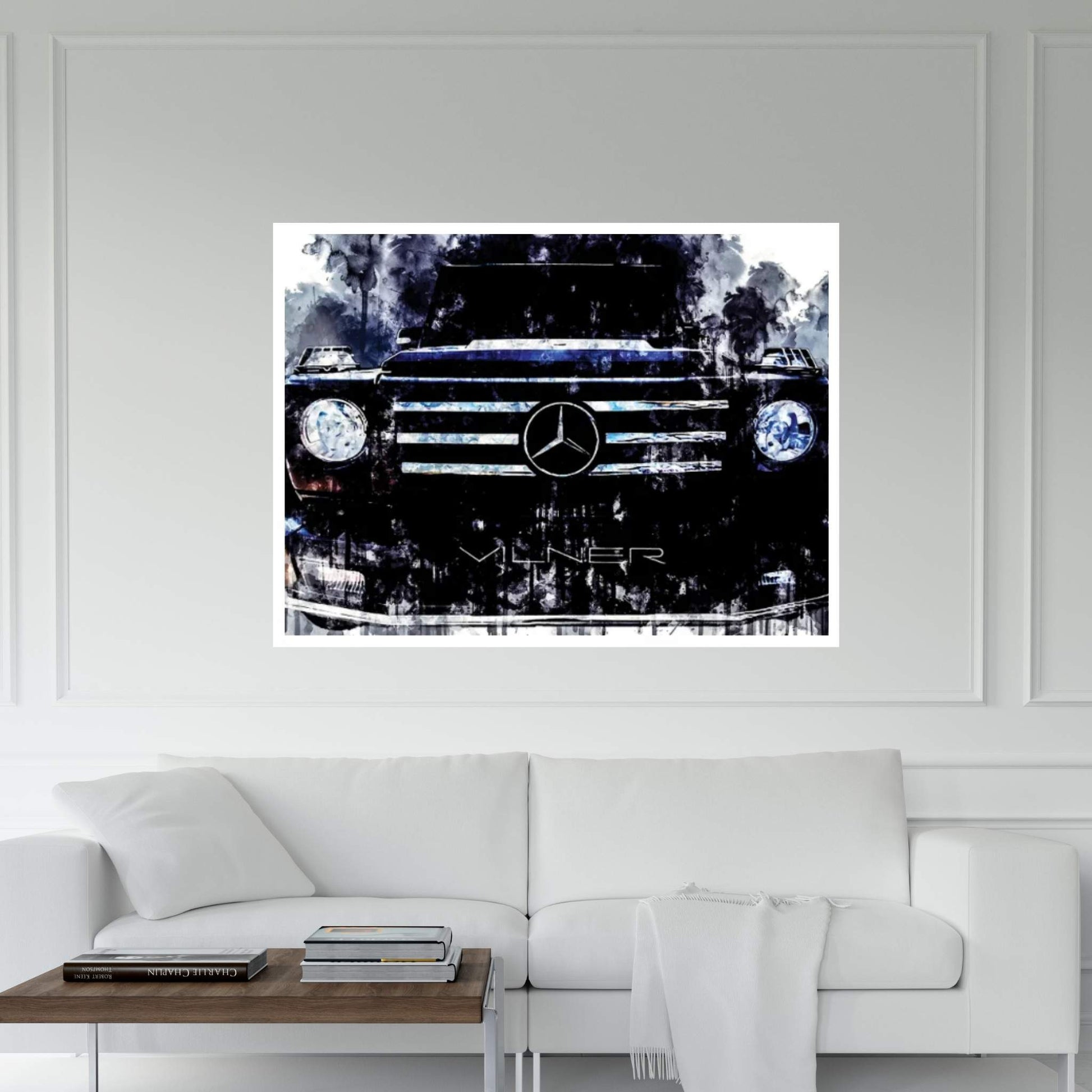 Car 2017 Vilner Mercedes AMG G55 Canvas Wall Art - Y Canvas