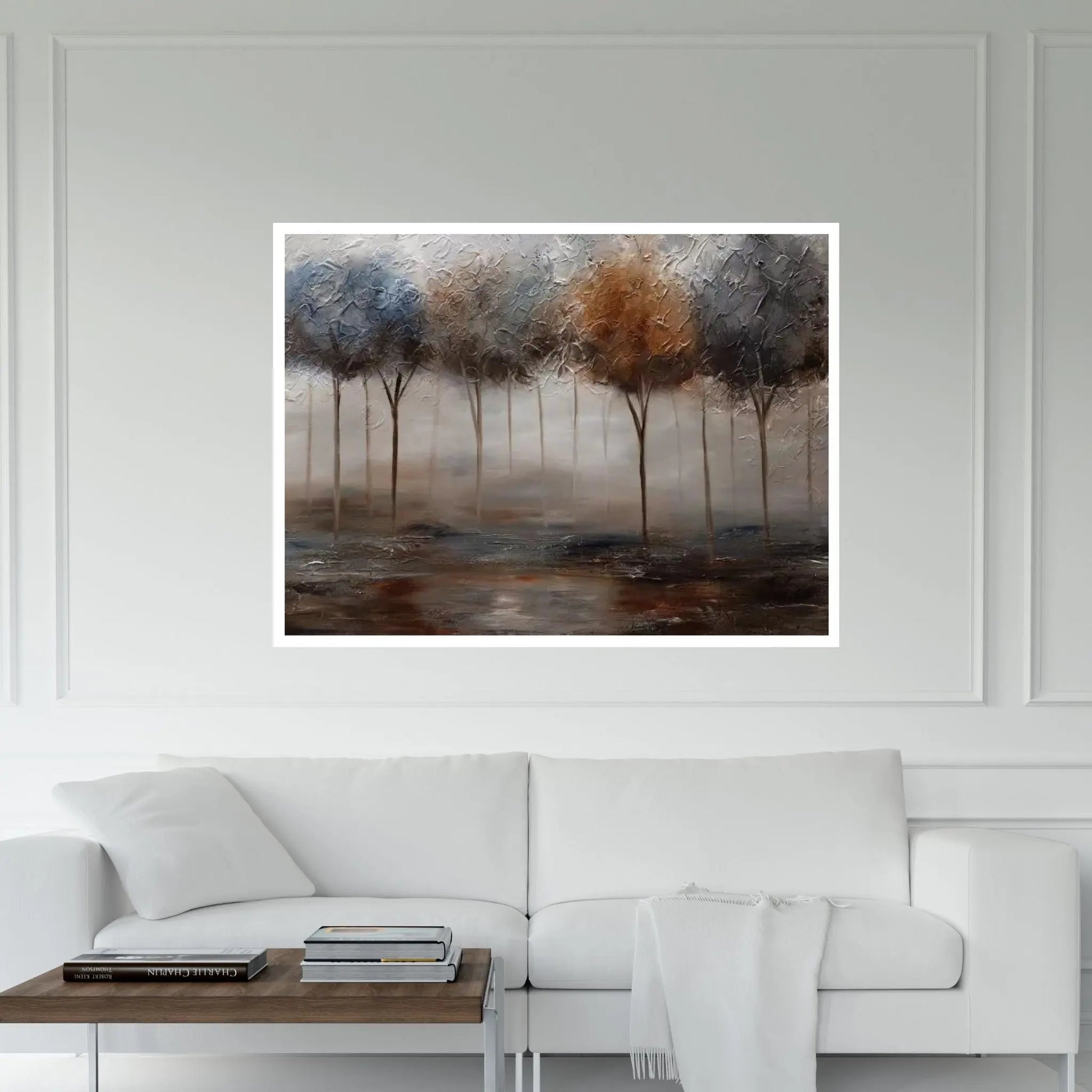 The Silver Pond Canvas Wall Art - Y Canvas