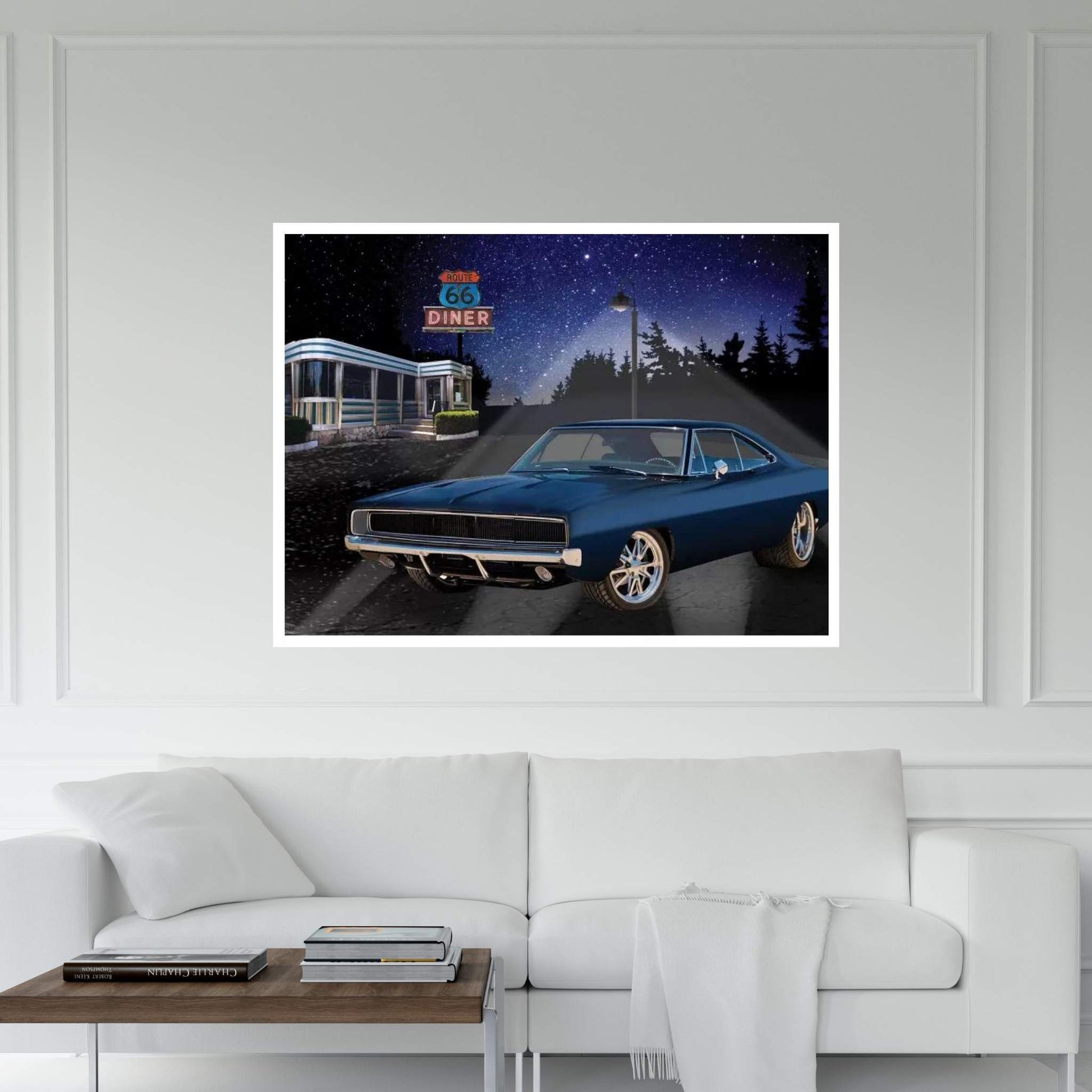 66 Muscle I Canvas Wall Art - Y Canvas