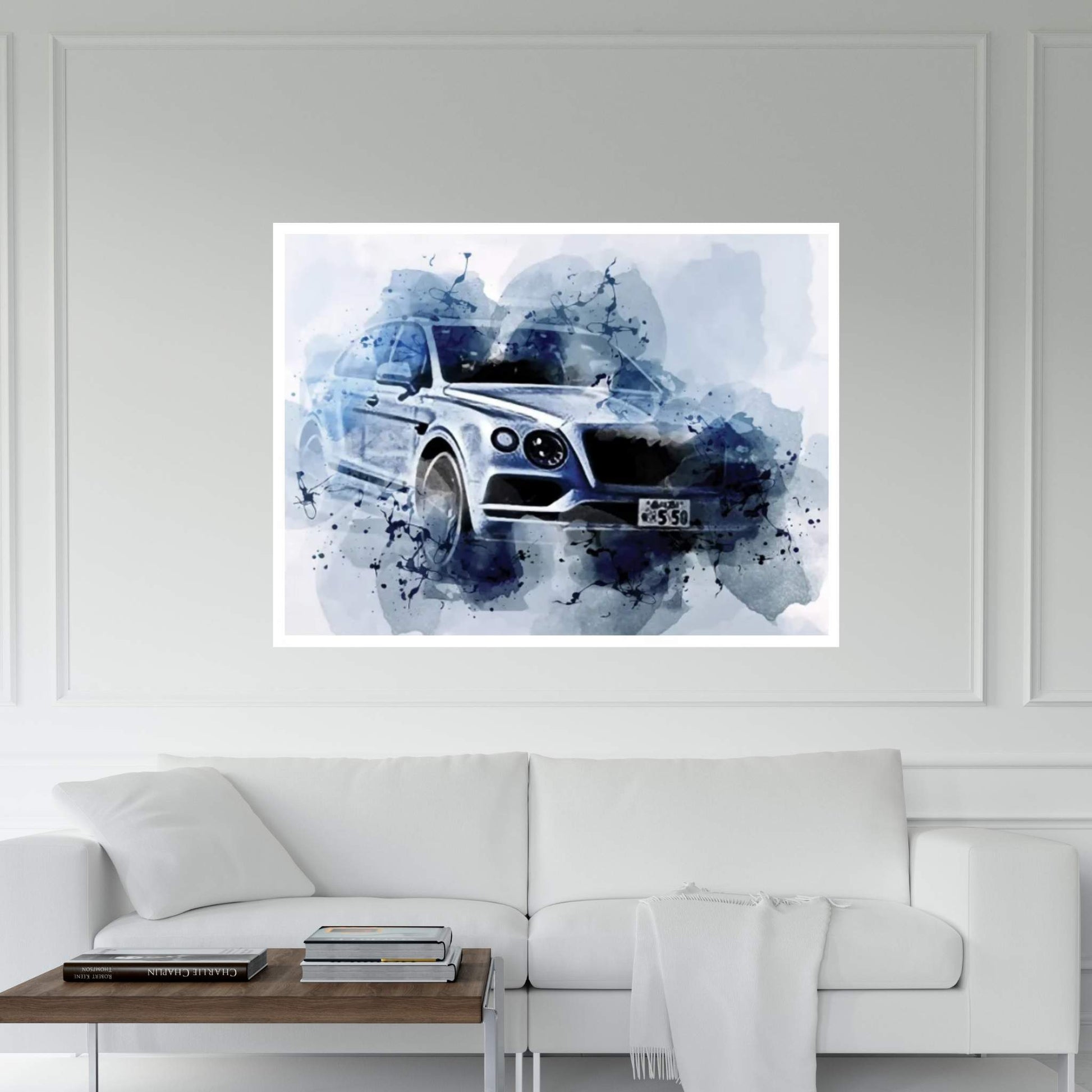 Bentley Bentayga V8 2020 Cars Jp-Spec Suvs Canvas Wall Art - Y Canvas