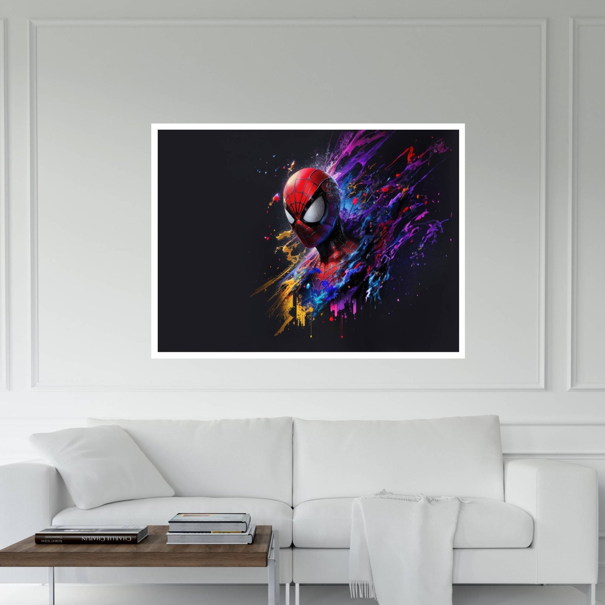 Spiderman Canvas Wall Art - Y Canvas