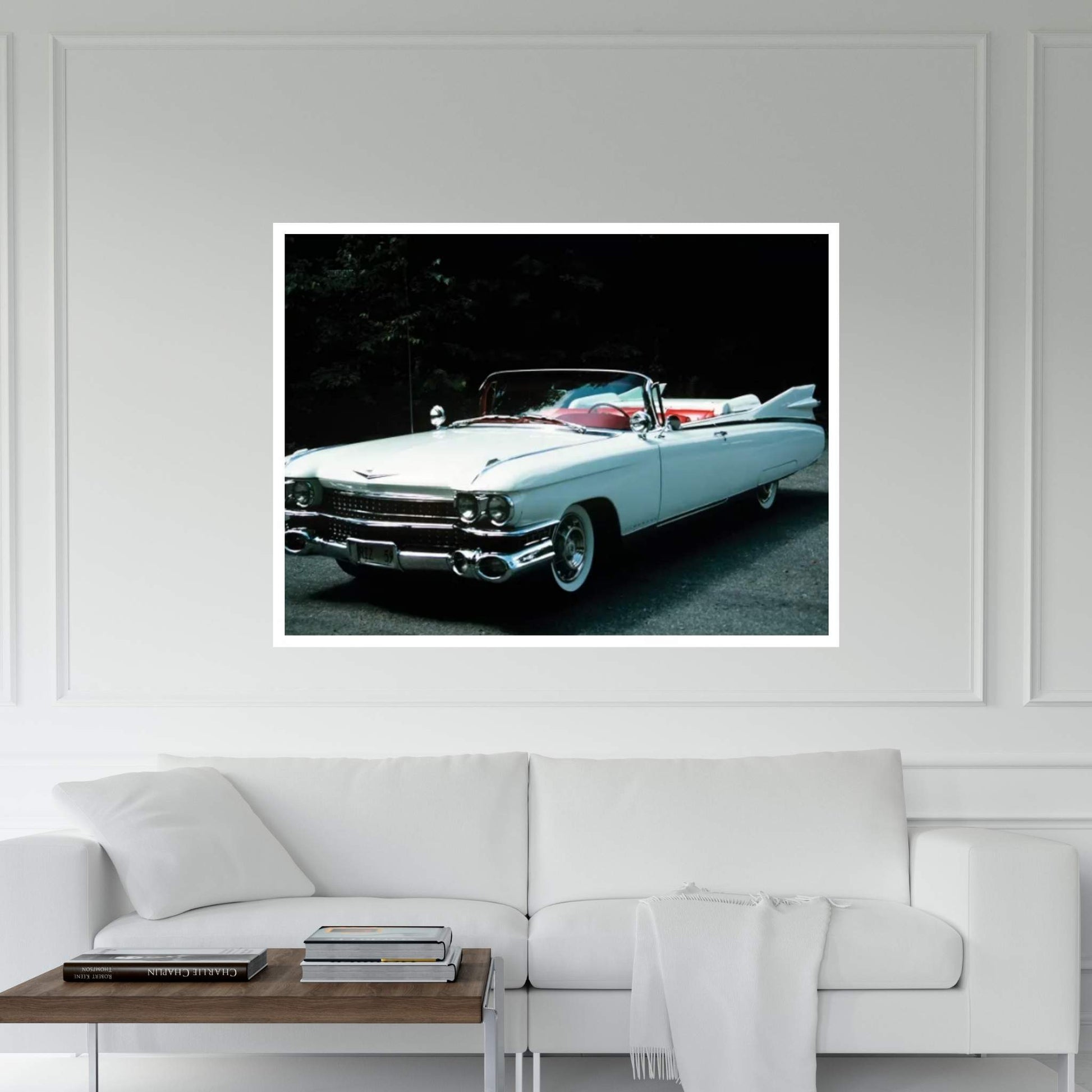 1959 El Dorado Biarritz Cadillac Convertible II Canvas Wall Art - Y Canvas