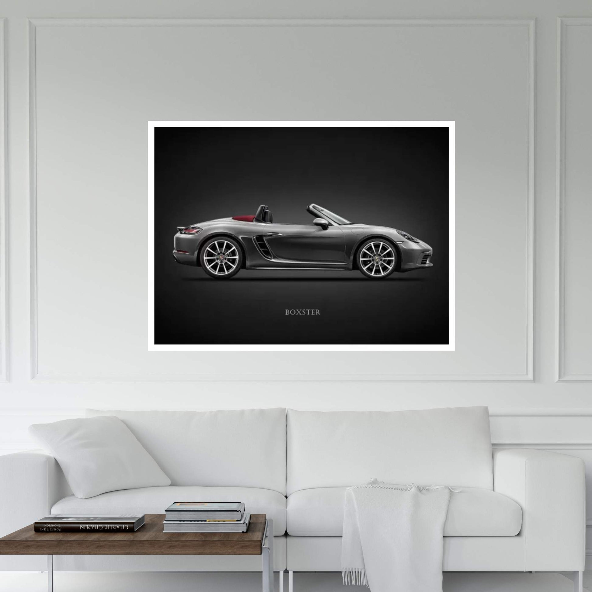 Porsche Boxster 718 Canvas Wall Art - Y Canvas