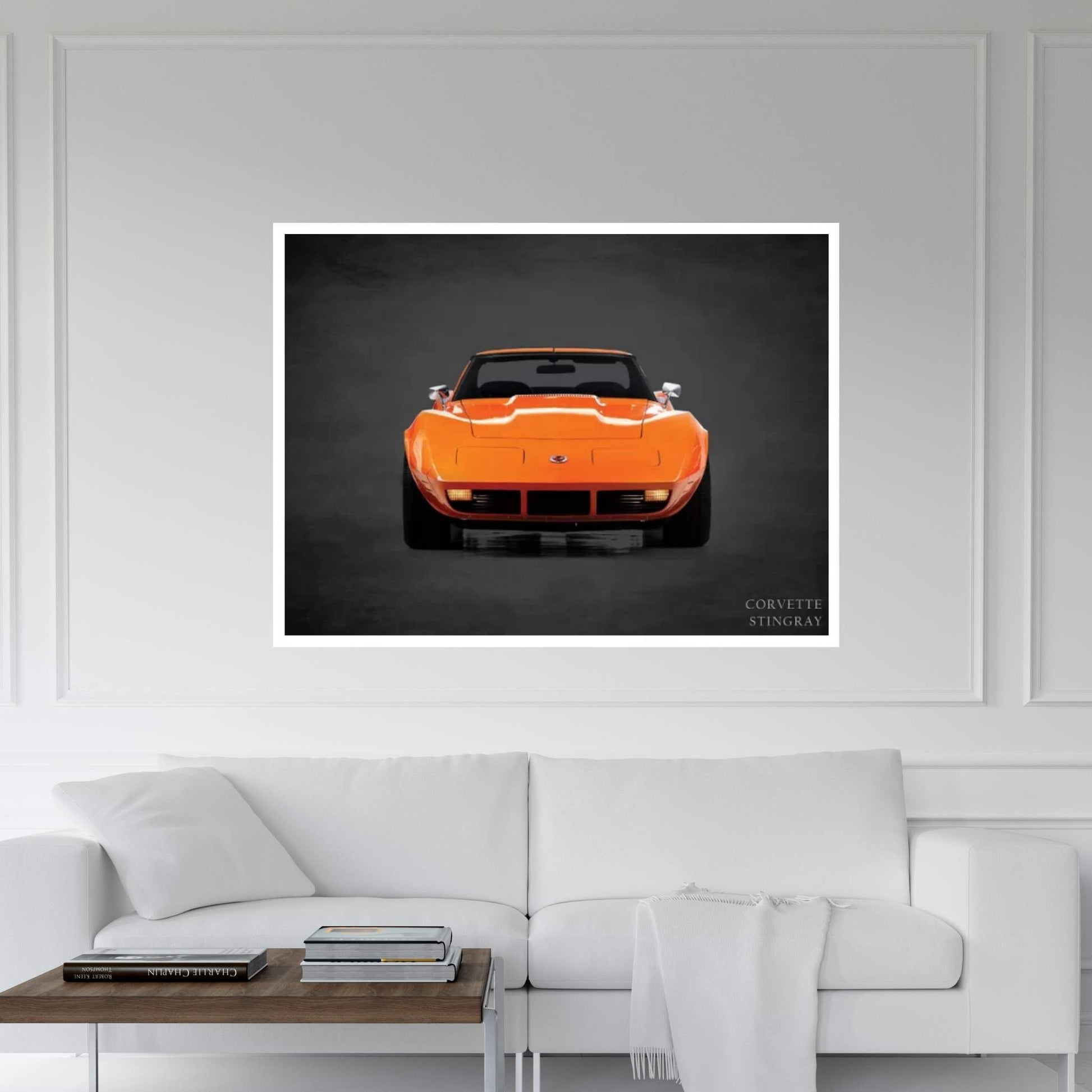 1974 Chevrolet Corvette Stingray Canvas Wall Art - Y Canvas