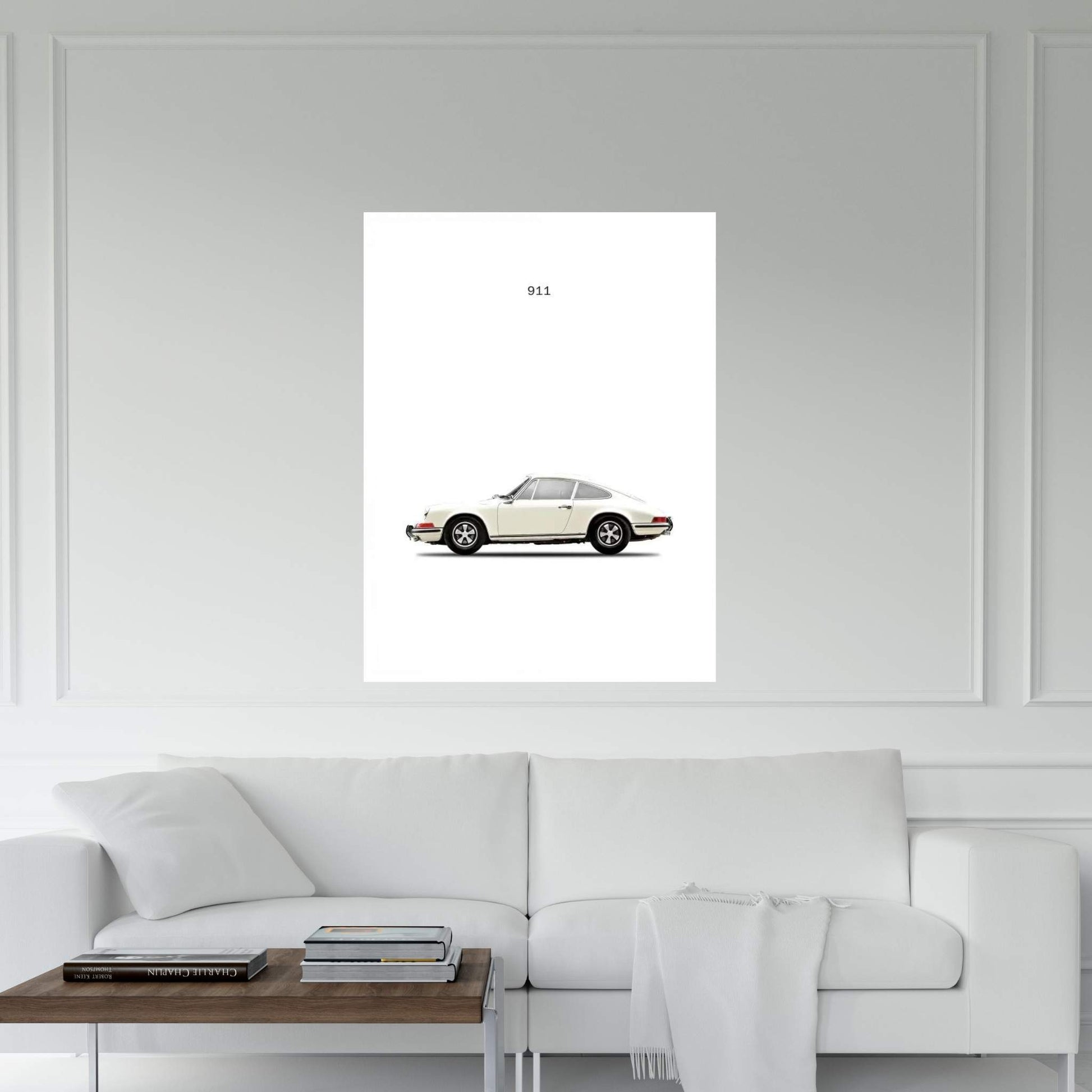 1968 Porsche 911E Canvas Wall Art - Y Canvas