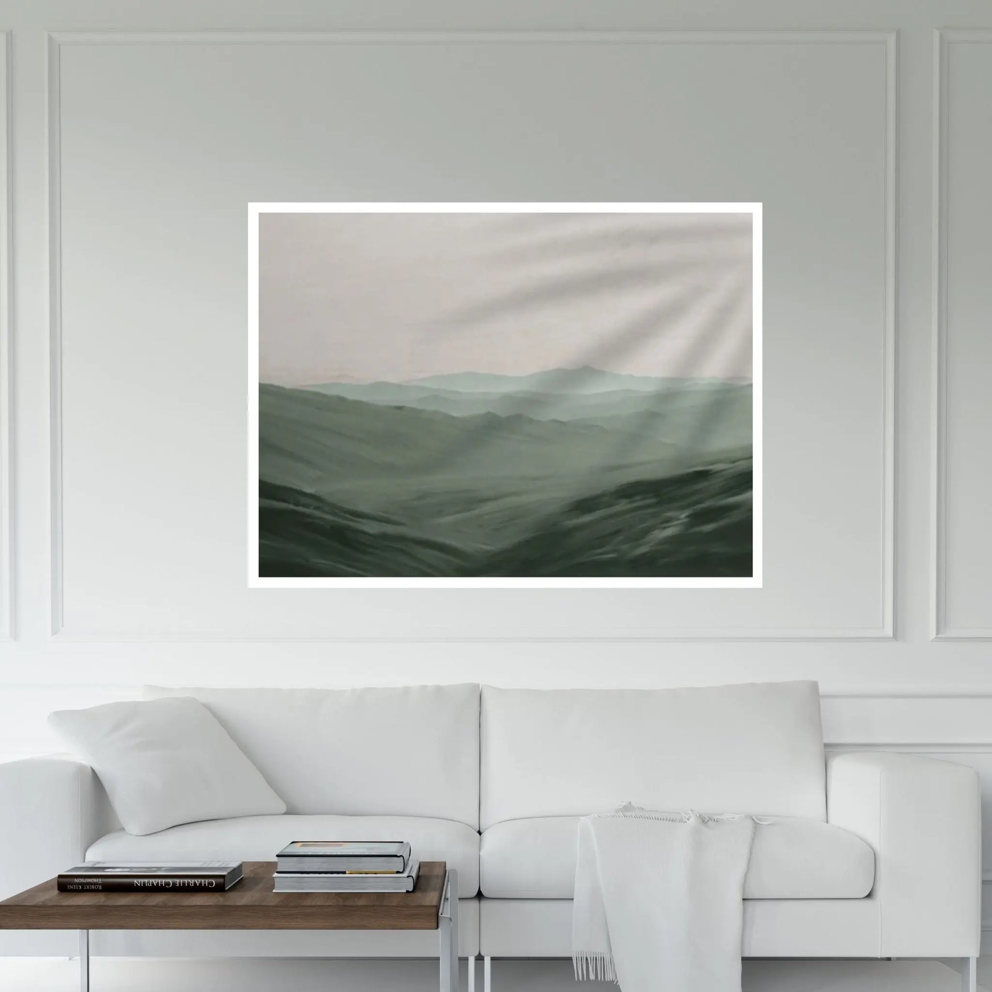 Landscape Canvas Wall Art, Nature Framed Large Gallery Art - Y Canvas