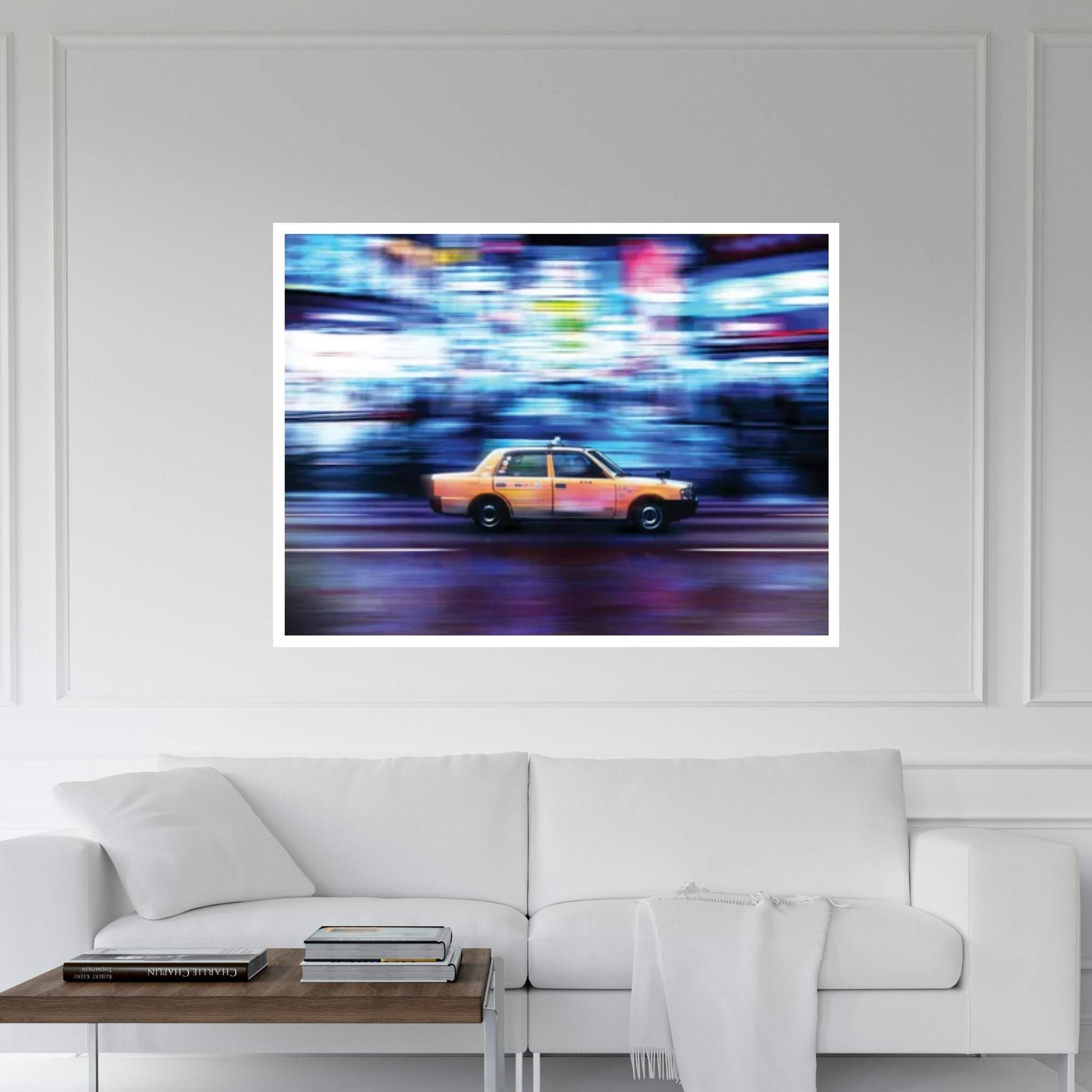 Metropolis Speed A Canvas Wall Art - Y Canvas