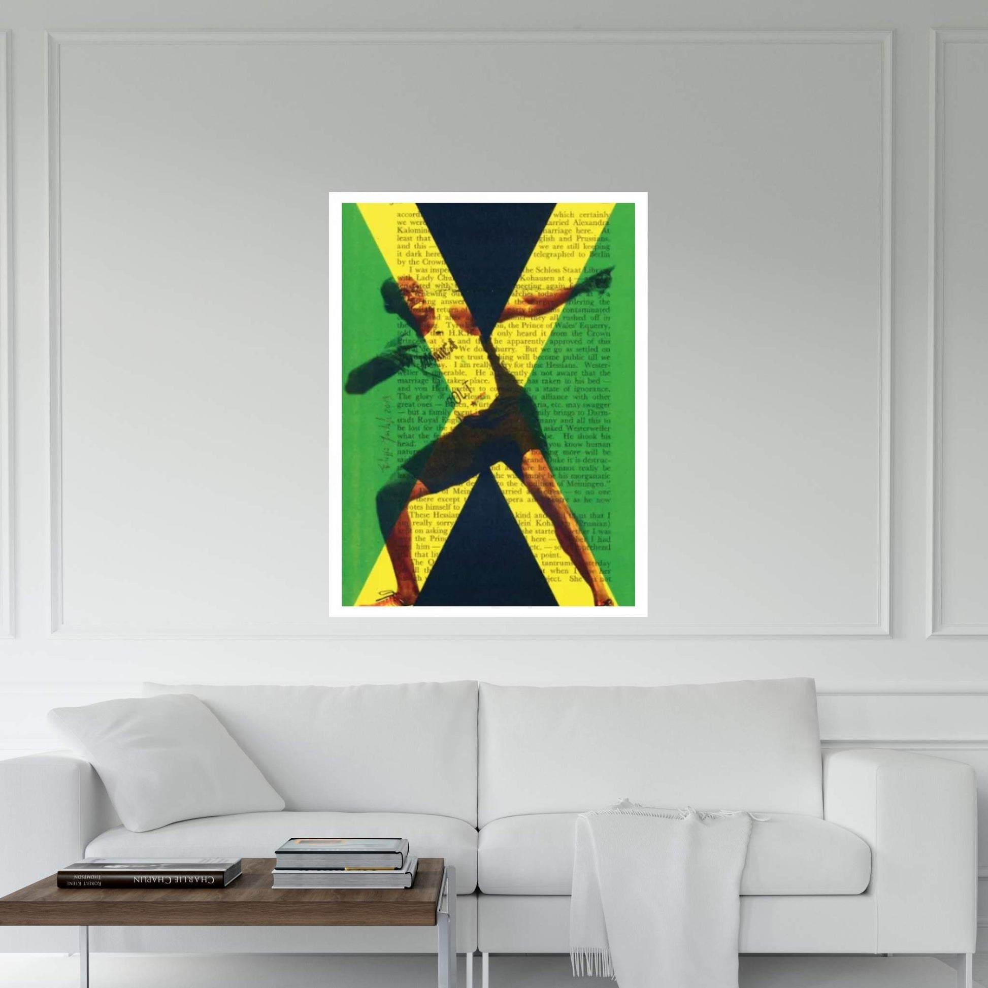 Usain Bolt Canvas Wall Art - Y Canvas