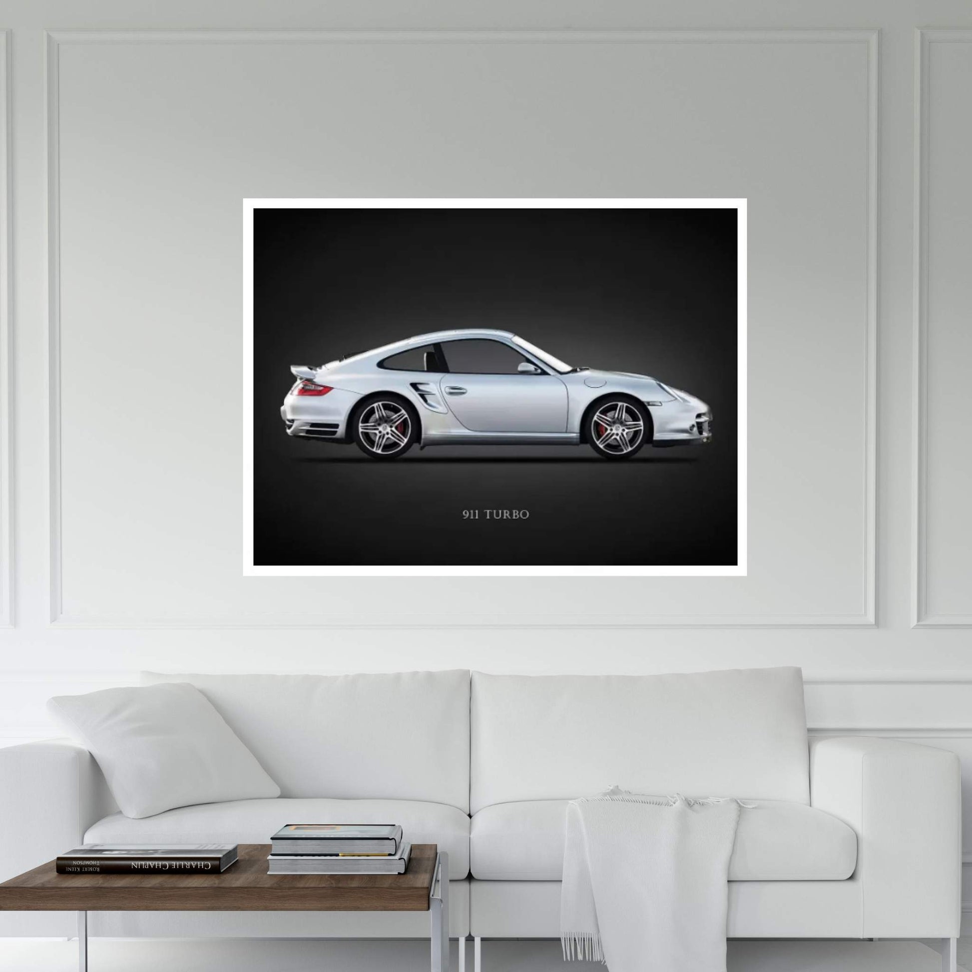 Porsche 911 Turbo 997 2007 Canvas Wall Art - Y Canvas