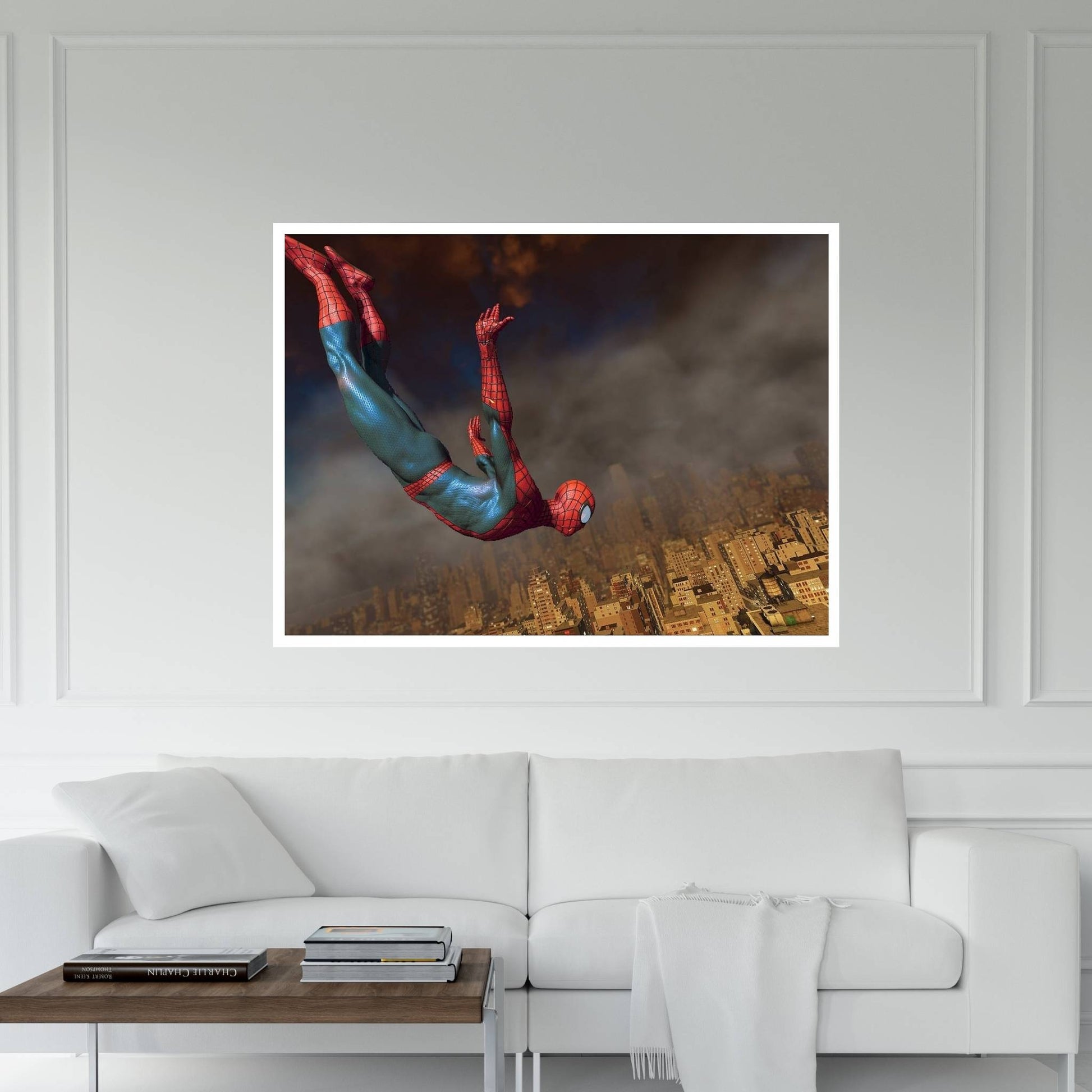 Spiderman Canvas Wall Art - Y Canvas