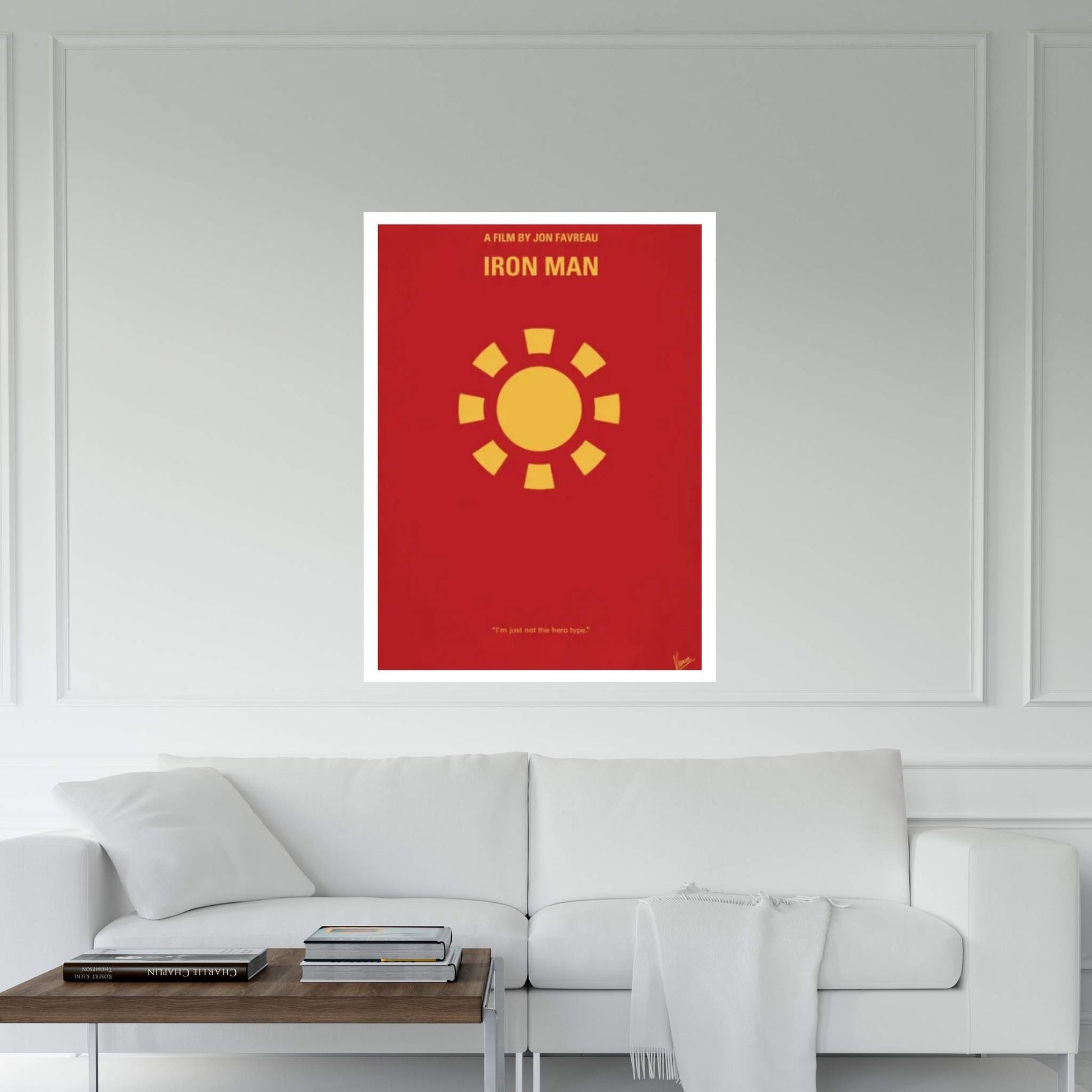 Iron Man 1 Poster Canvas Wall Art - Y Canvas