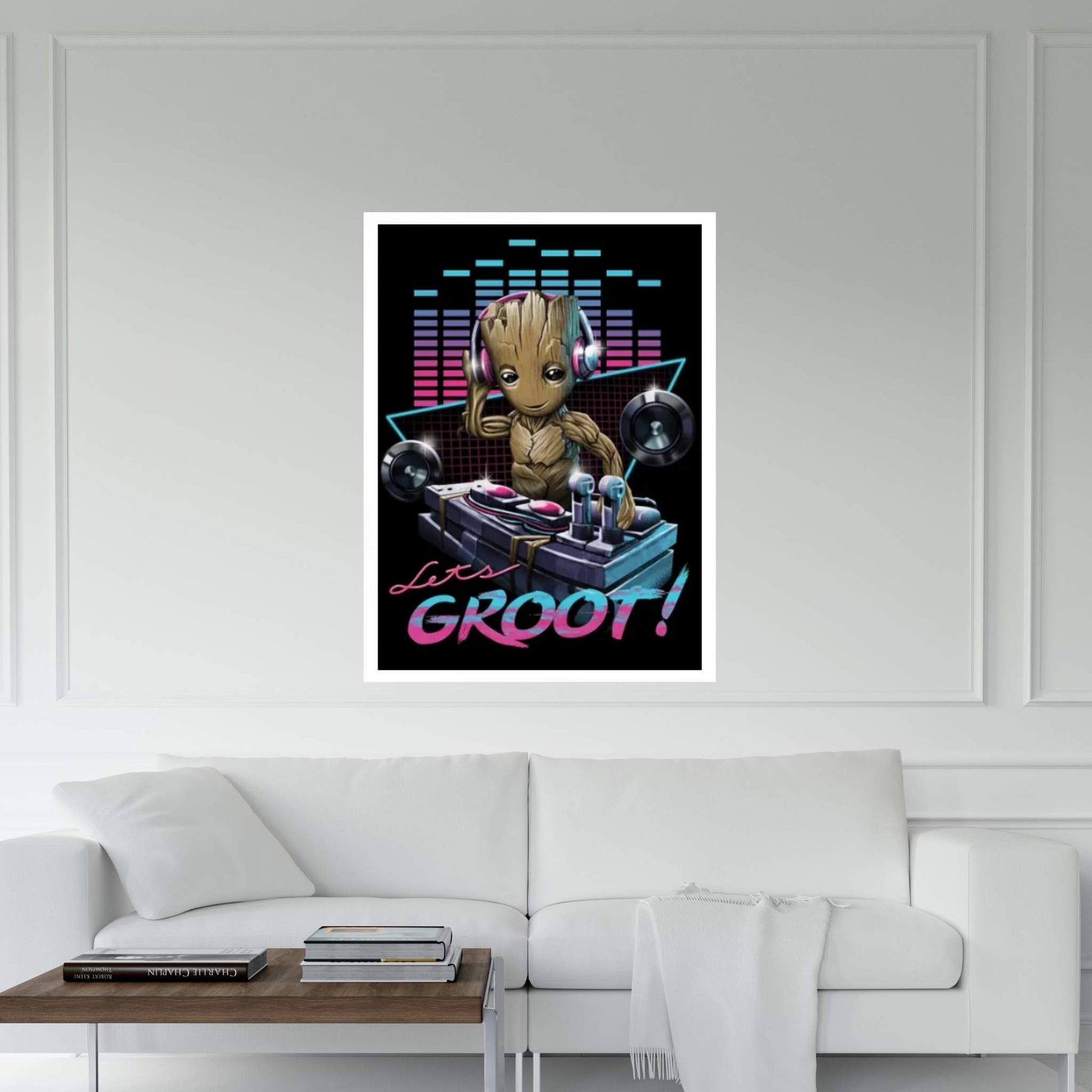 DJ Groot Canvas Wall Art - Y Canvas