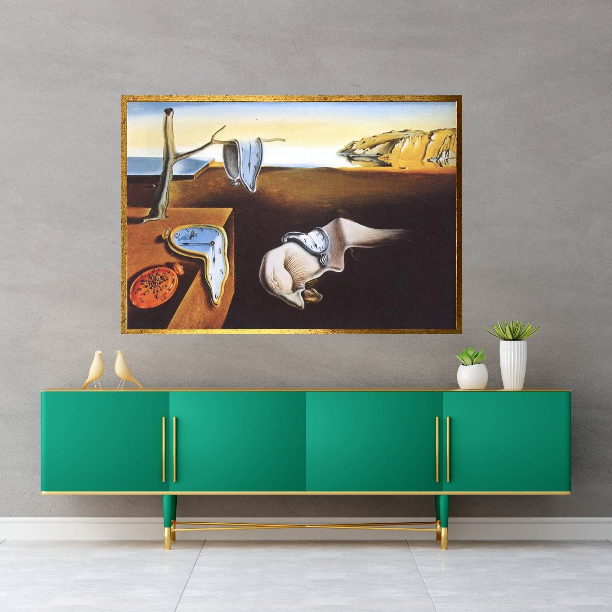 The Persistence of Memory Canvas Wall Art - Y Canvas