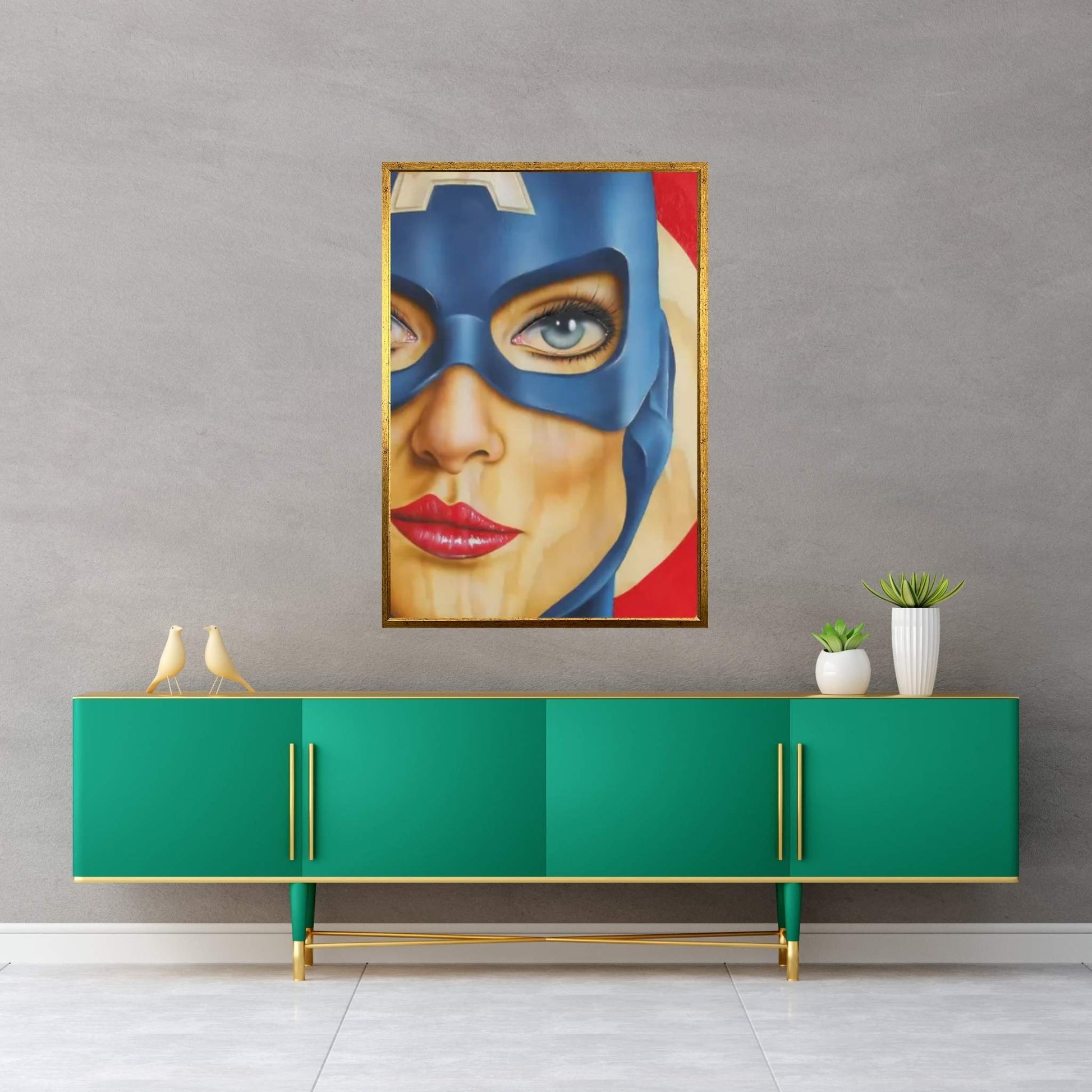 Miss America Canvas Wall Art - Y Canvas