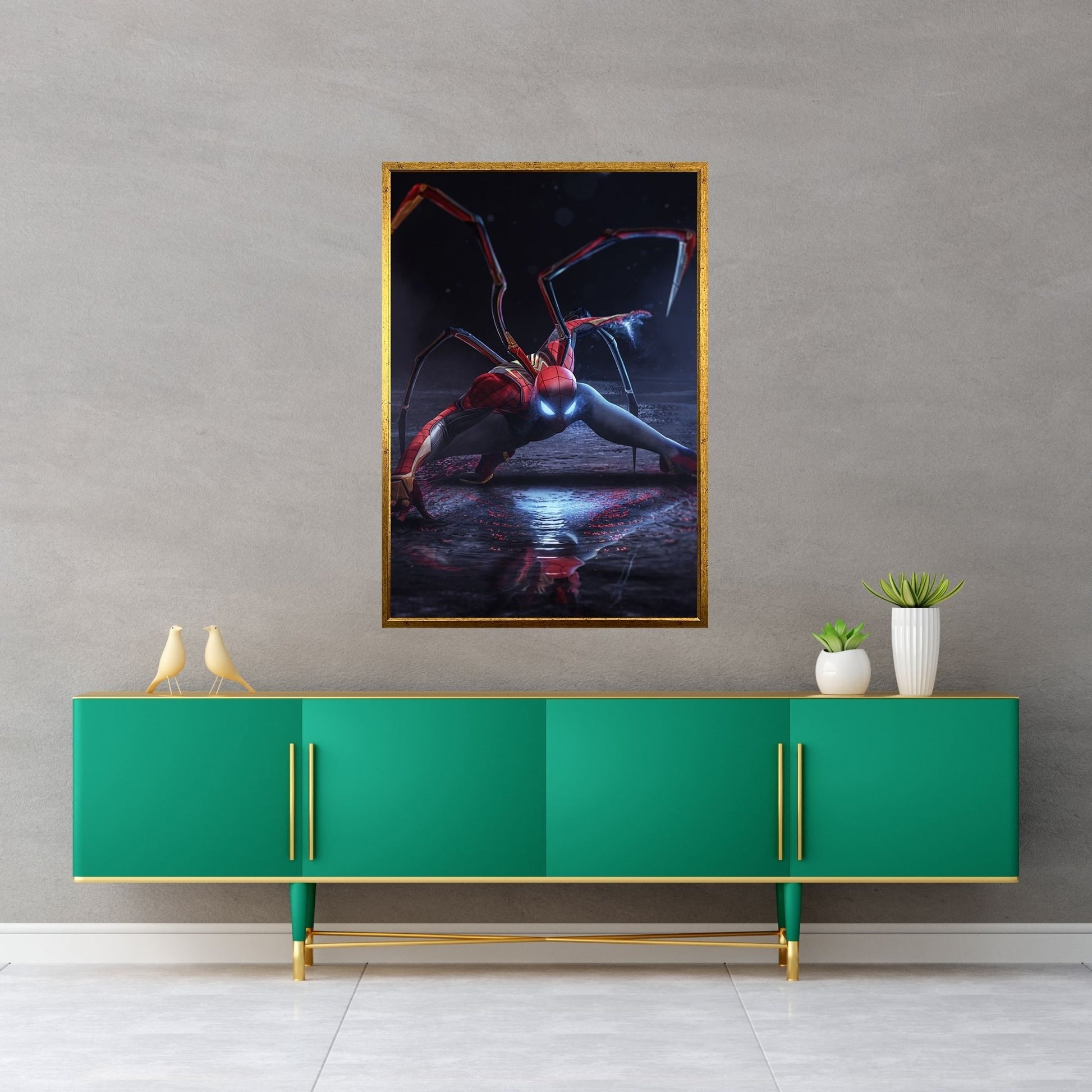 Spiderman Canvas Wall Art - Y Canvas