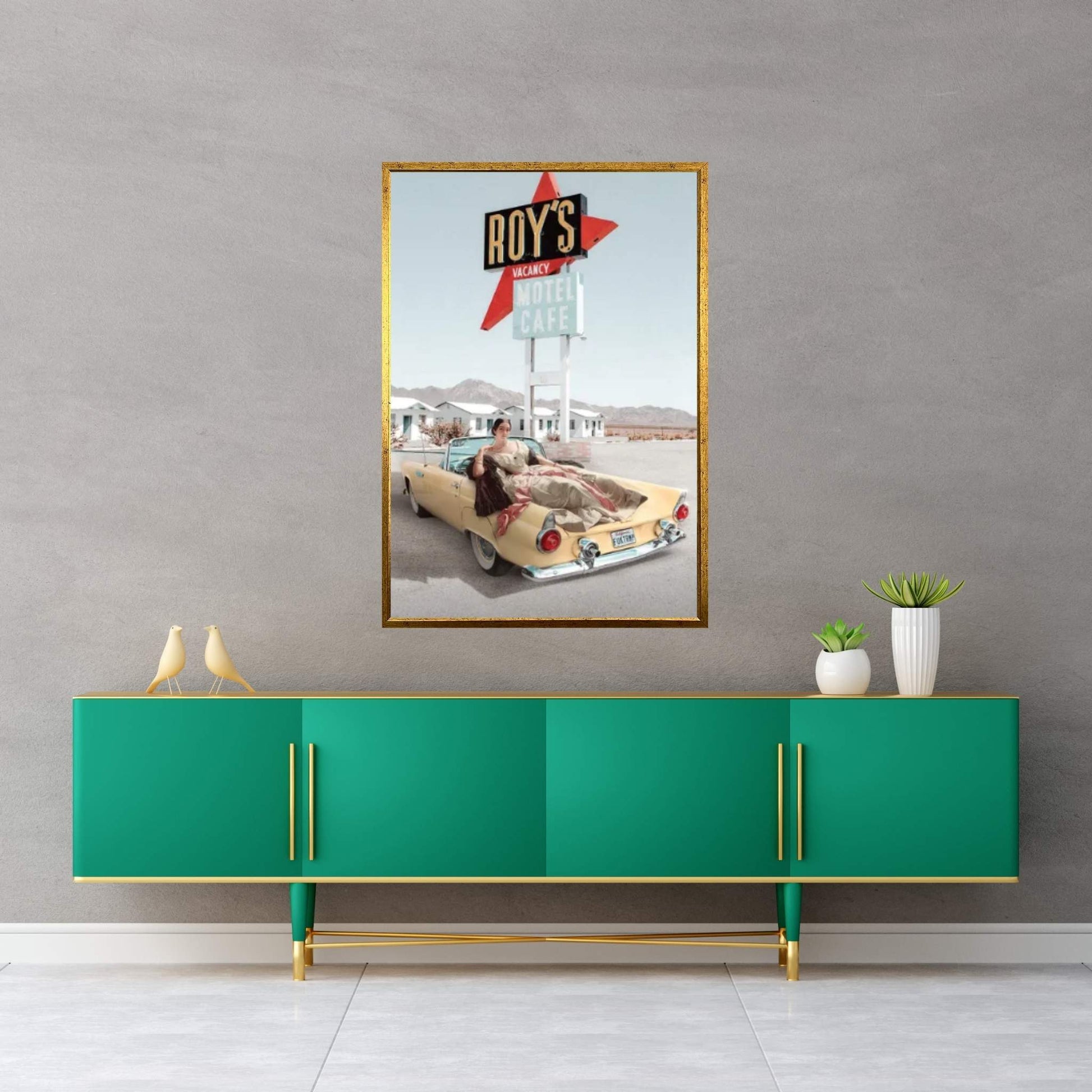 California Princess Canvas Wall Art - Y Canvas