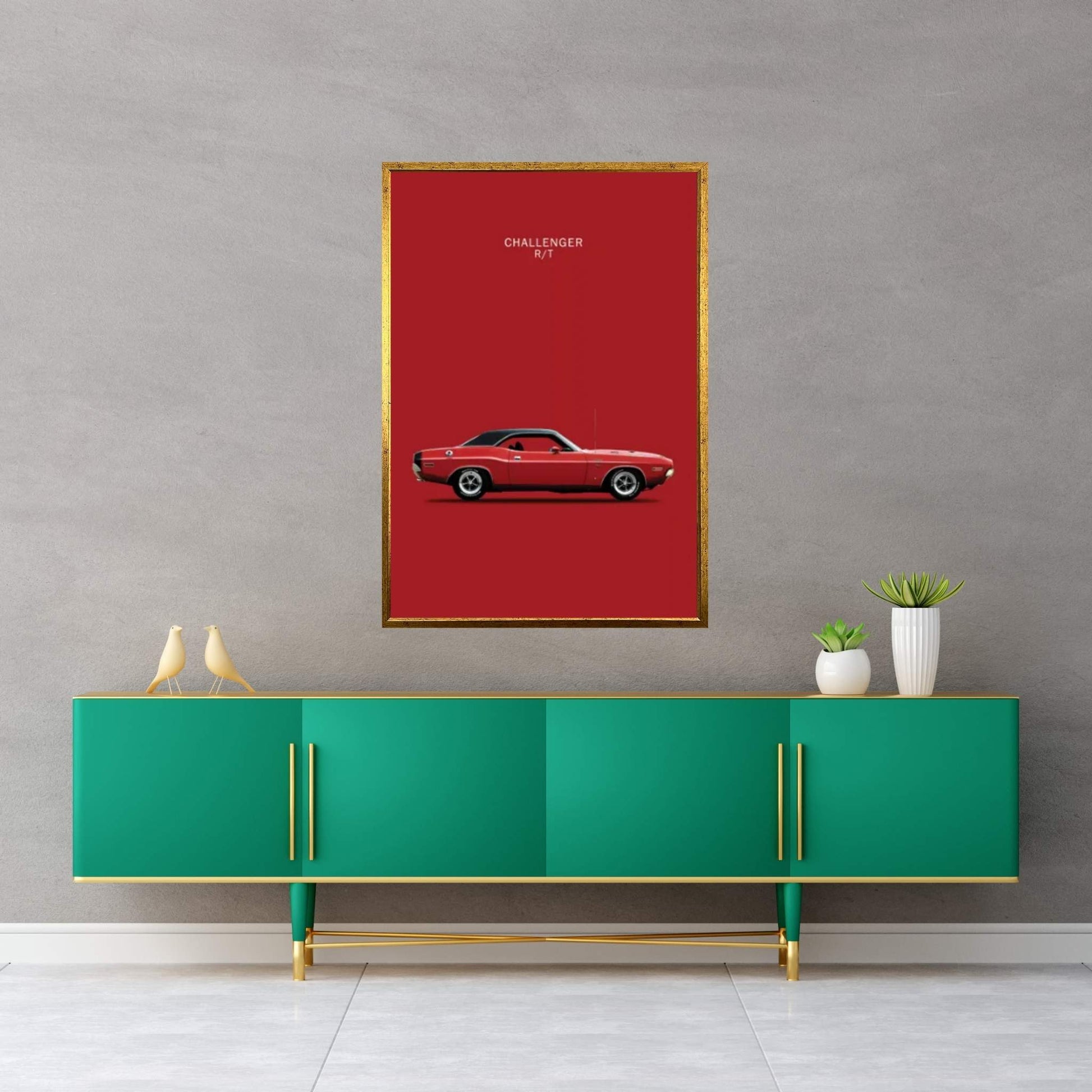 1970 Dodge Challenger R/T Canvas Wall Art - Y Canvas