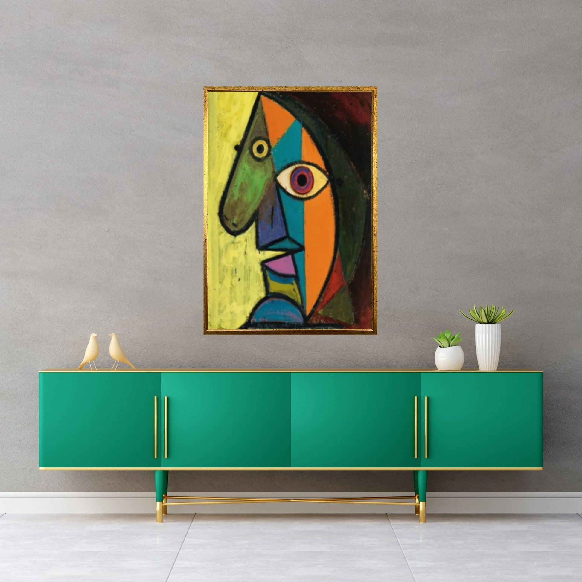 Pablo Picasso Canvas Art, Exhibition Canvas Wall Art Poster - Y Canvas