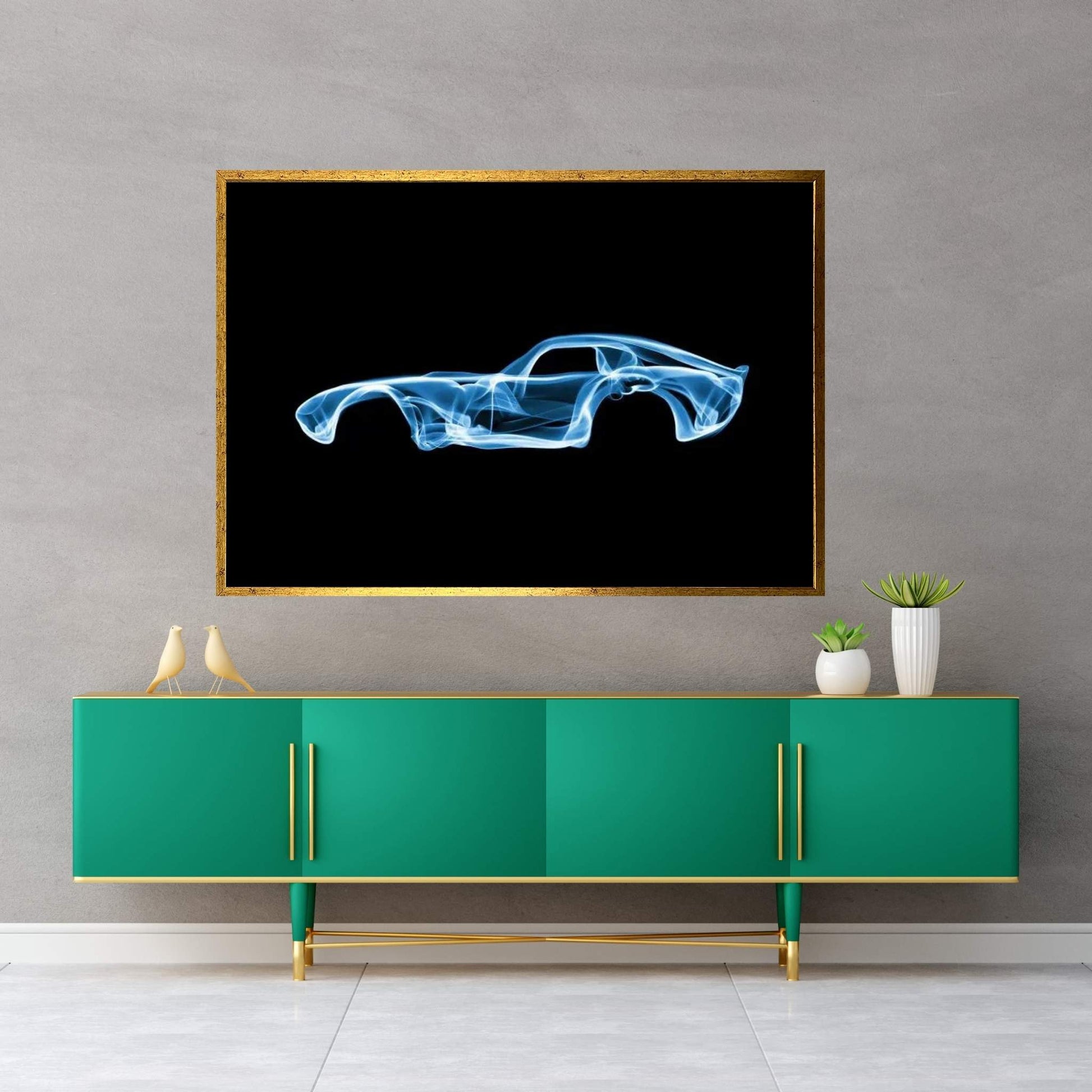 Shelby Daytona Canvas Wall Art - Y Canvas