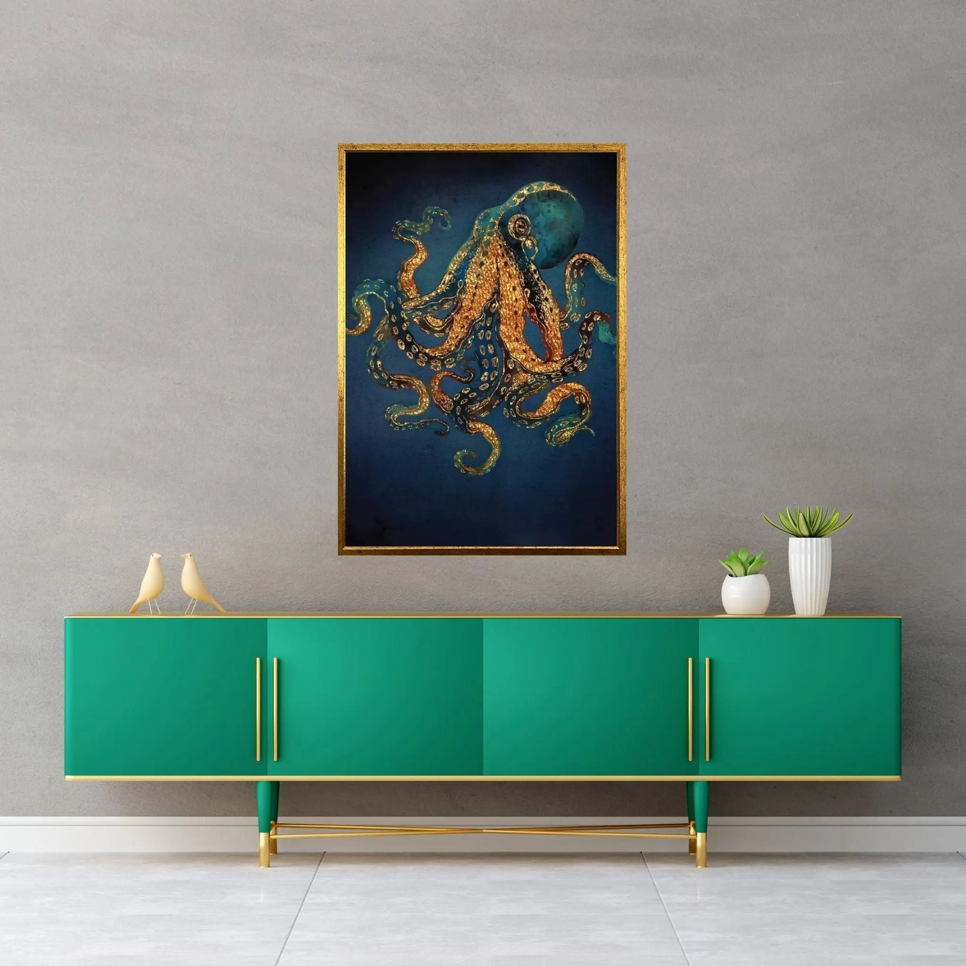 Underwater Dream IV Canvas Wall Art - Y Canvas