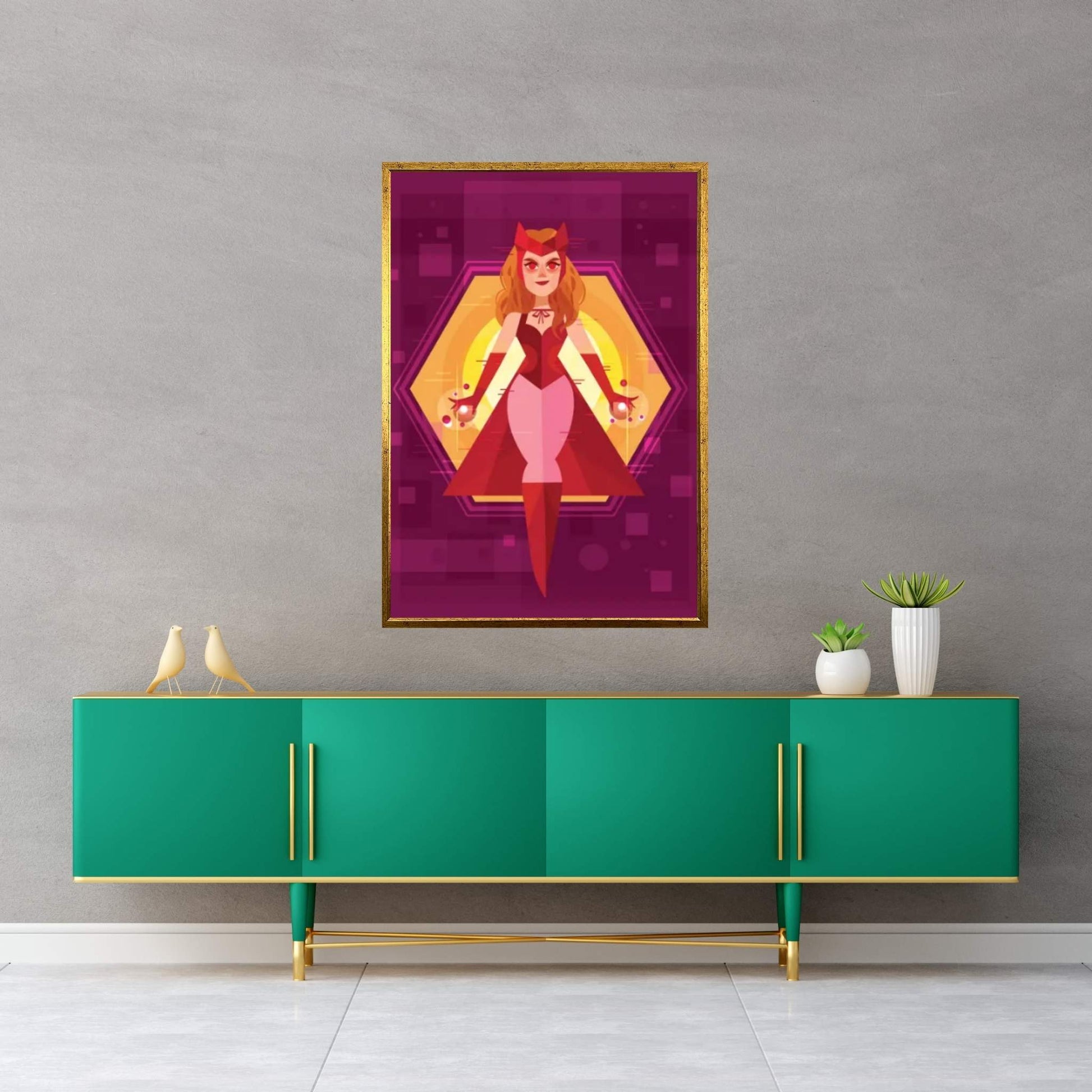 Wanda Canvas Wall Art - Y Canvas