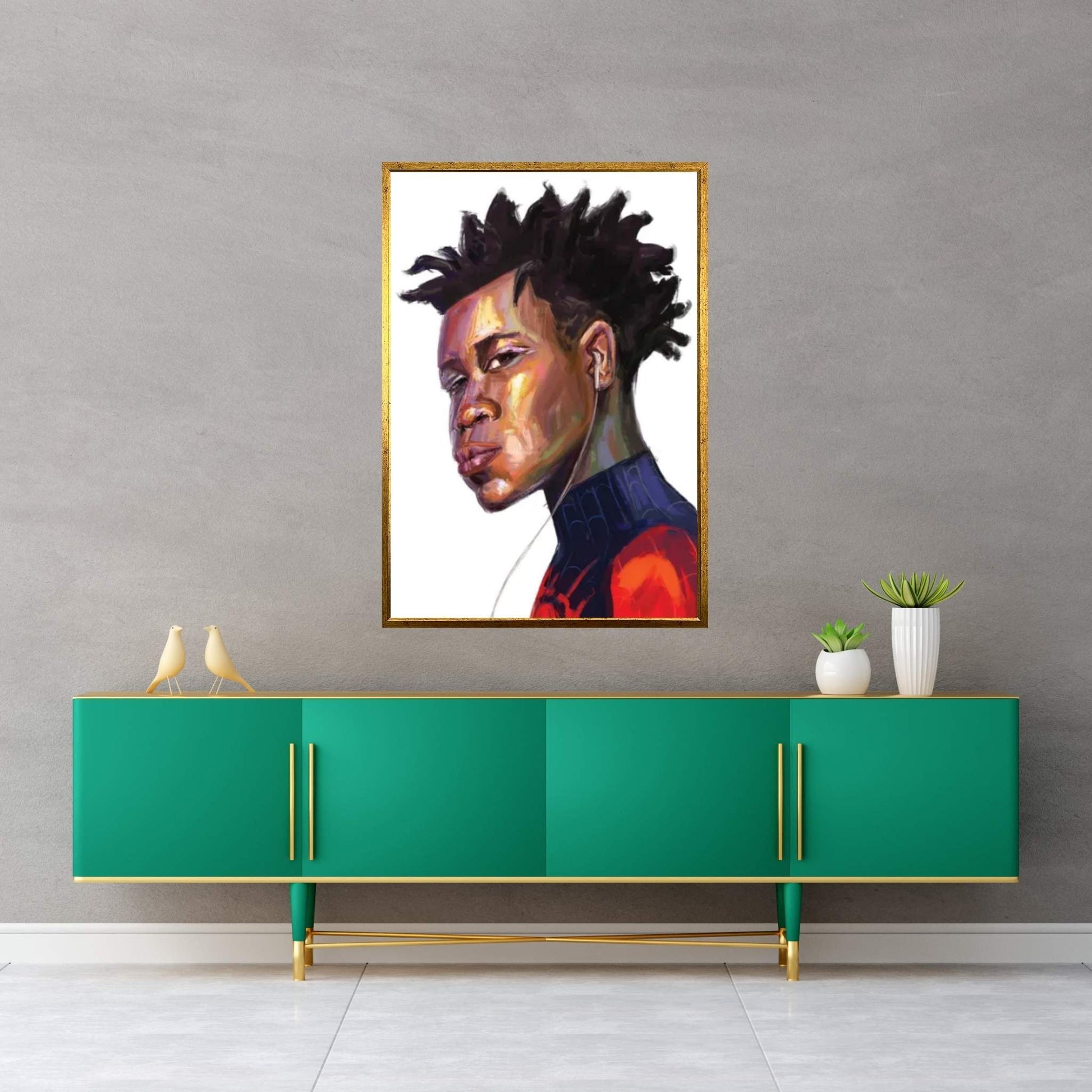 Miles Morales Canvas Wall Art - Y Canvas