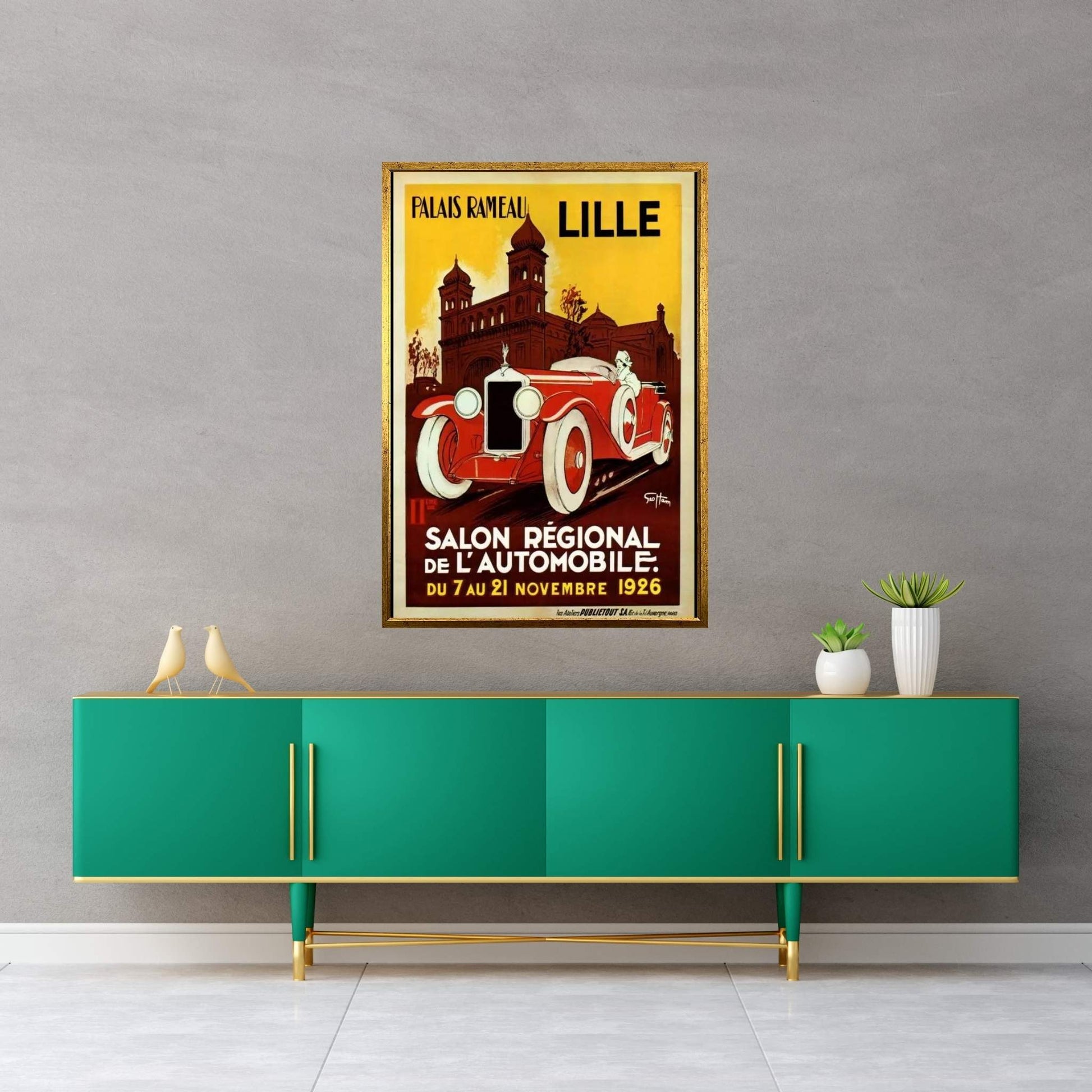 Lille Salon 1926 Canvas Wall Art - Y Canvas