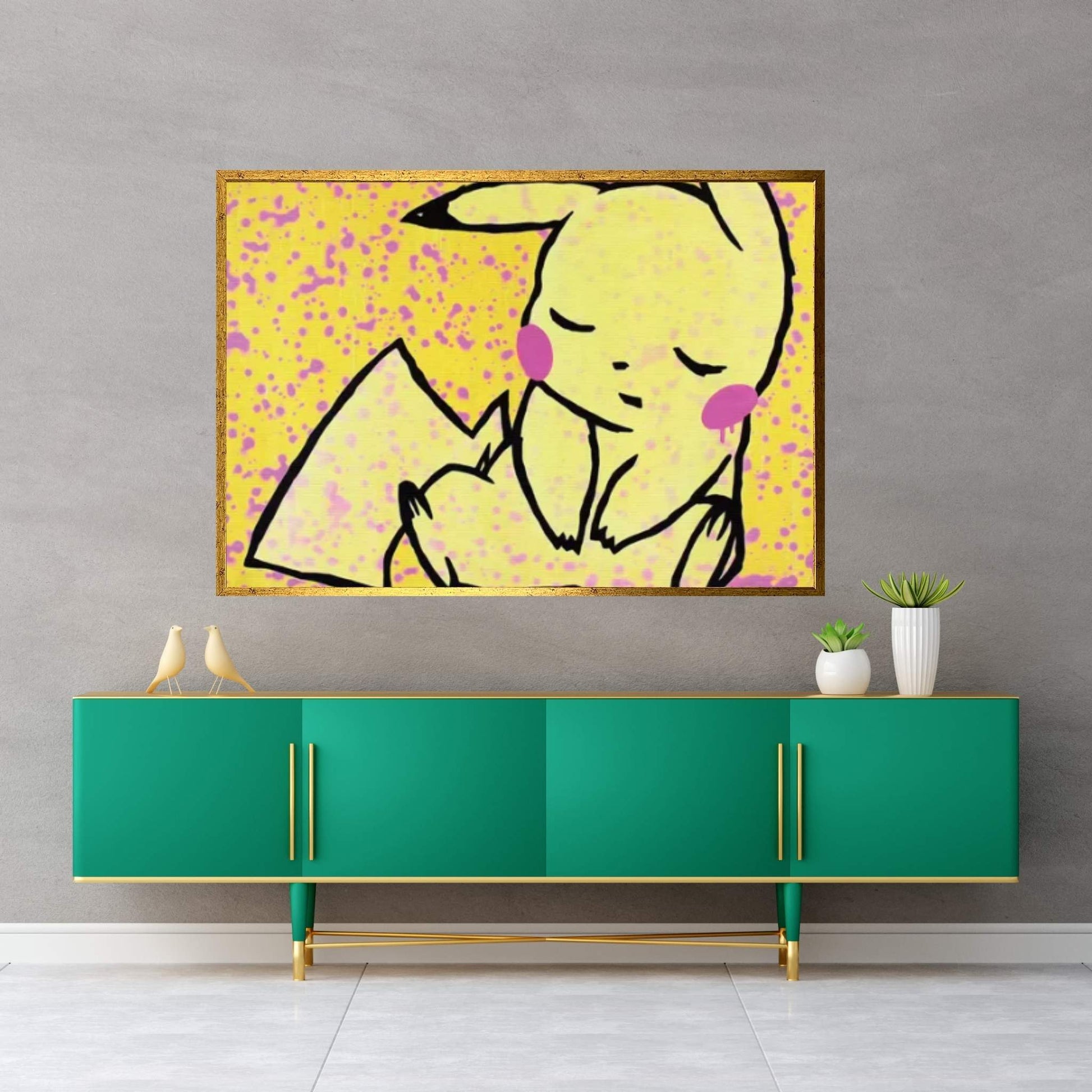 Pokémon - Pikachu Canvas Wall Art - Y Canvas